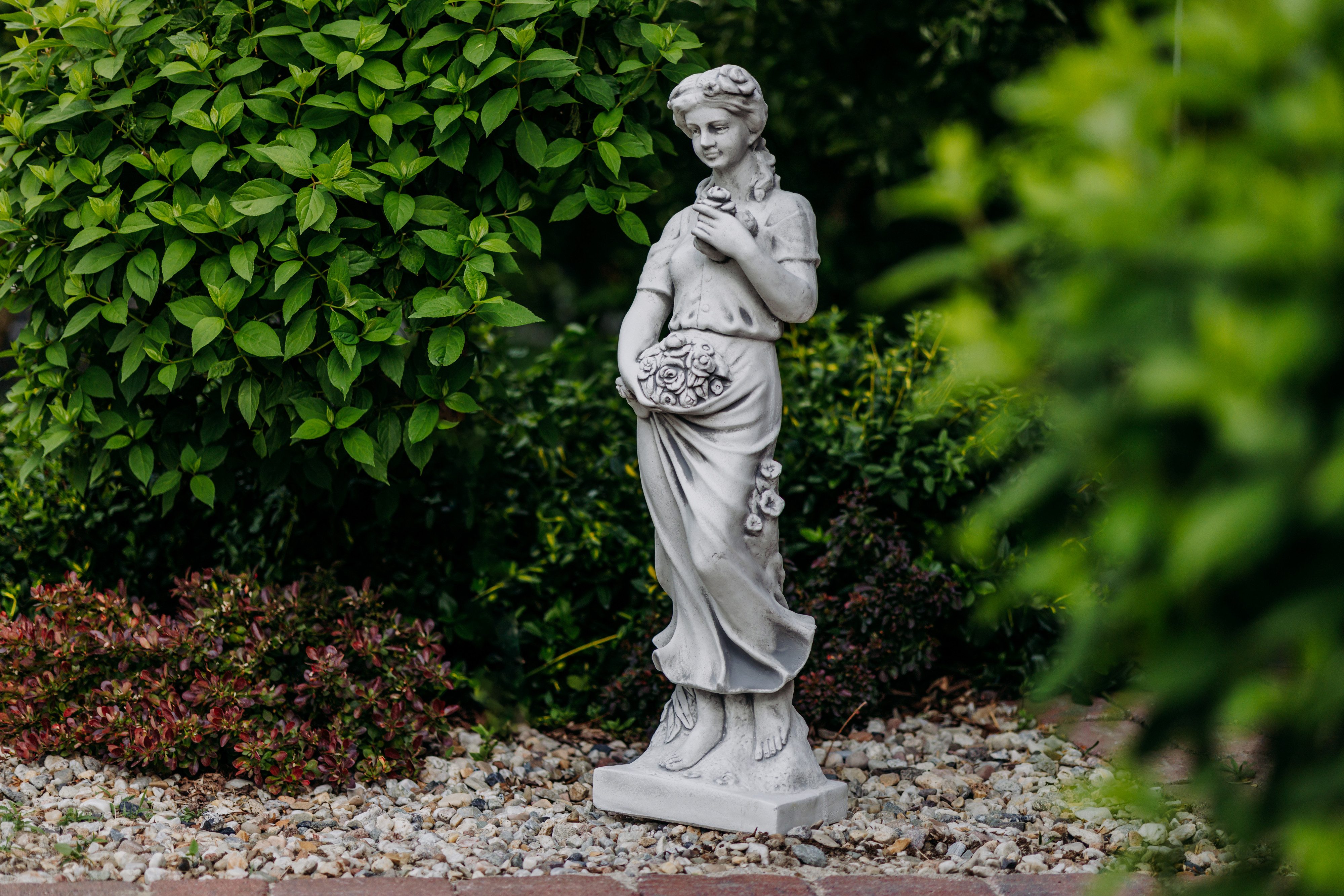 gartendekoparadies.de Gartenfigur 4er-Set - Statuen Skulpturen Vier Jahreszeiten, H. 100 cm, je 55 kg, (4er-Set), Frostsicher