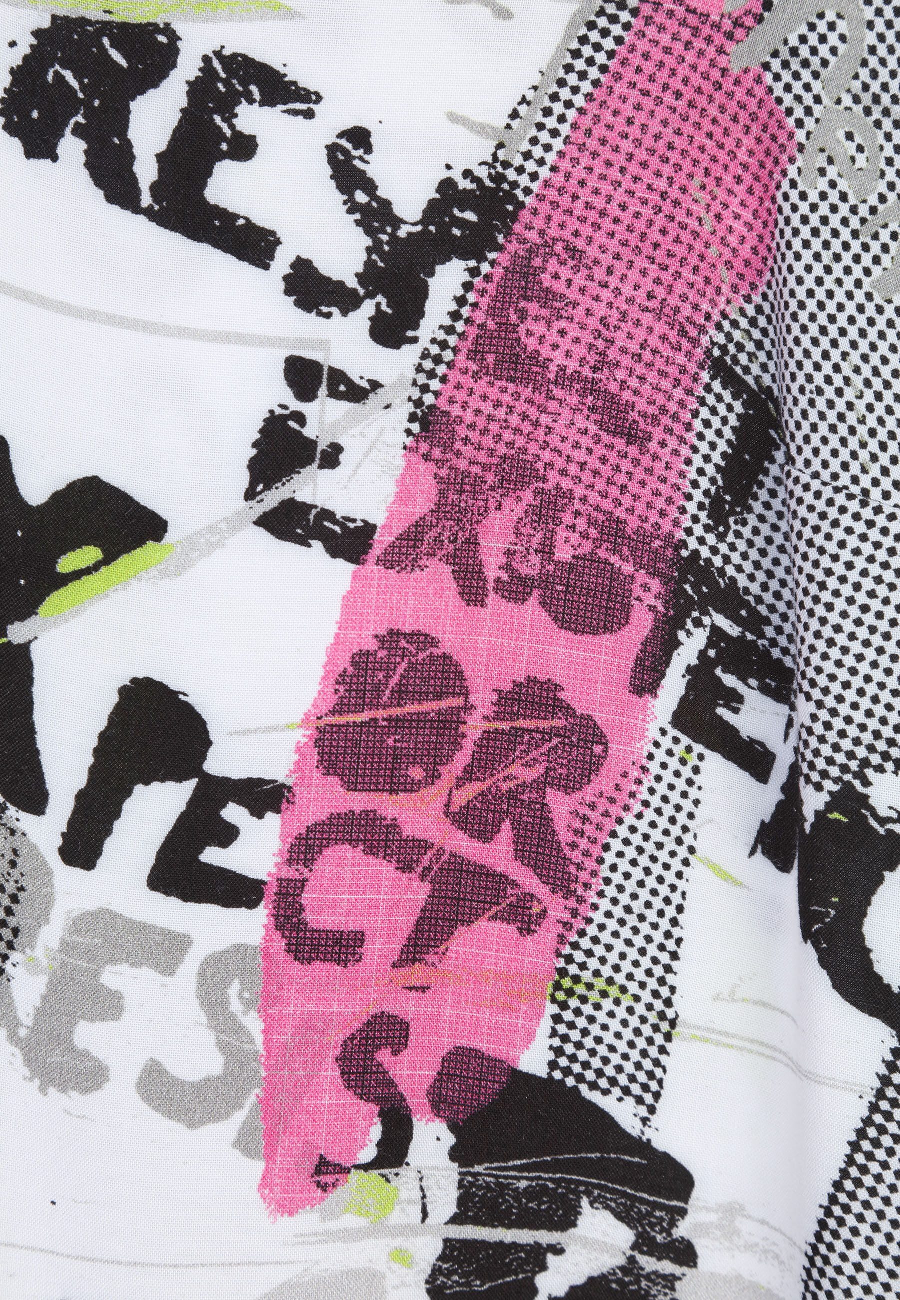 Doris Streich Klassische Bluse mit Allover-Muster