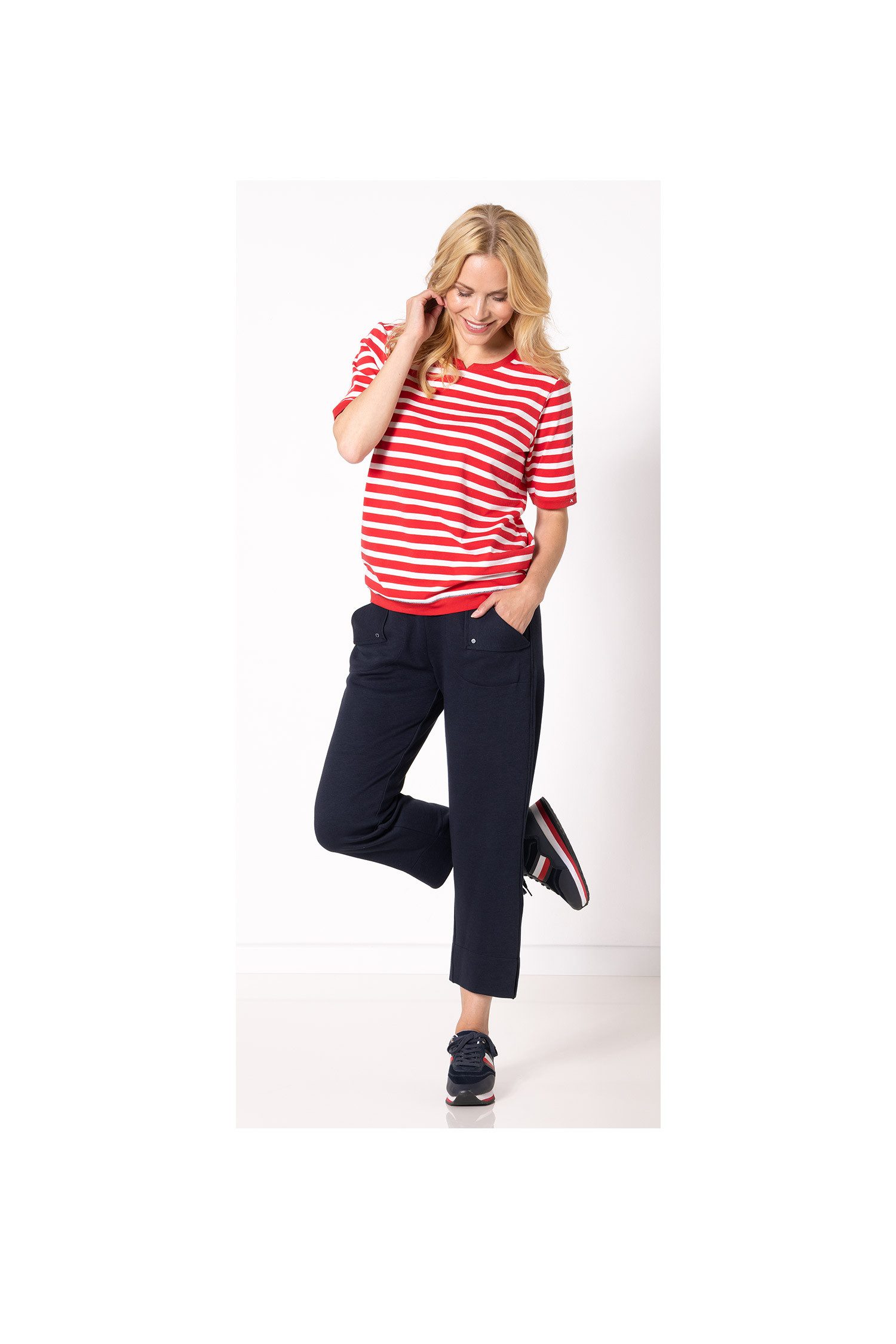 SER T-Shirt Shirt Ringel W1260104 auch in großen Größen