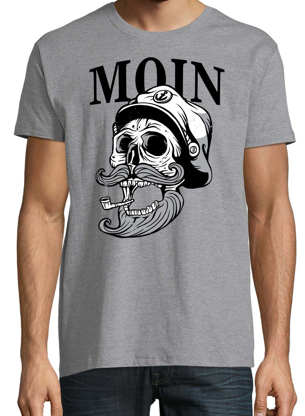 Youth Designz T-Shirt Moin Captain Skull günstig online kaufen