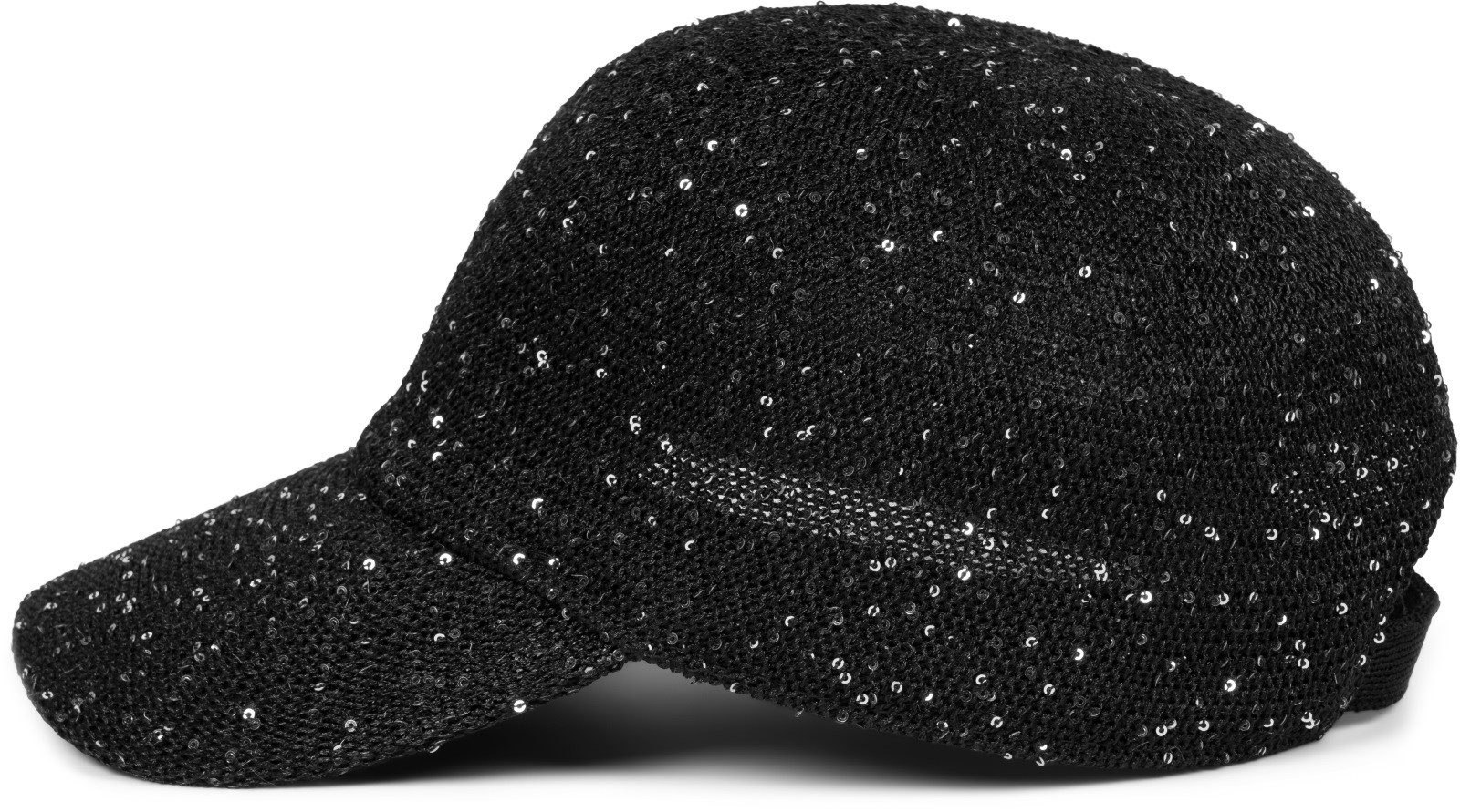 styleBREAKER Baseball Cap Gewebtes Baseball Cap Pailletten (1-St) günstig online kaufen