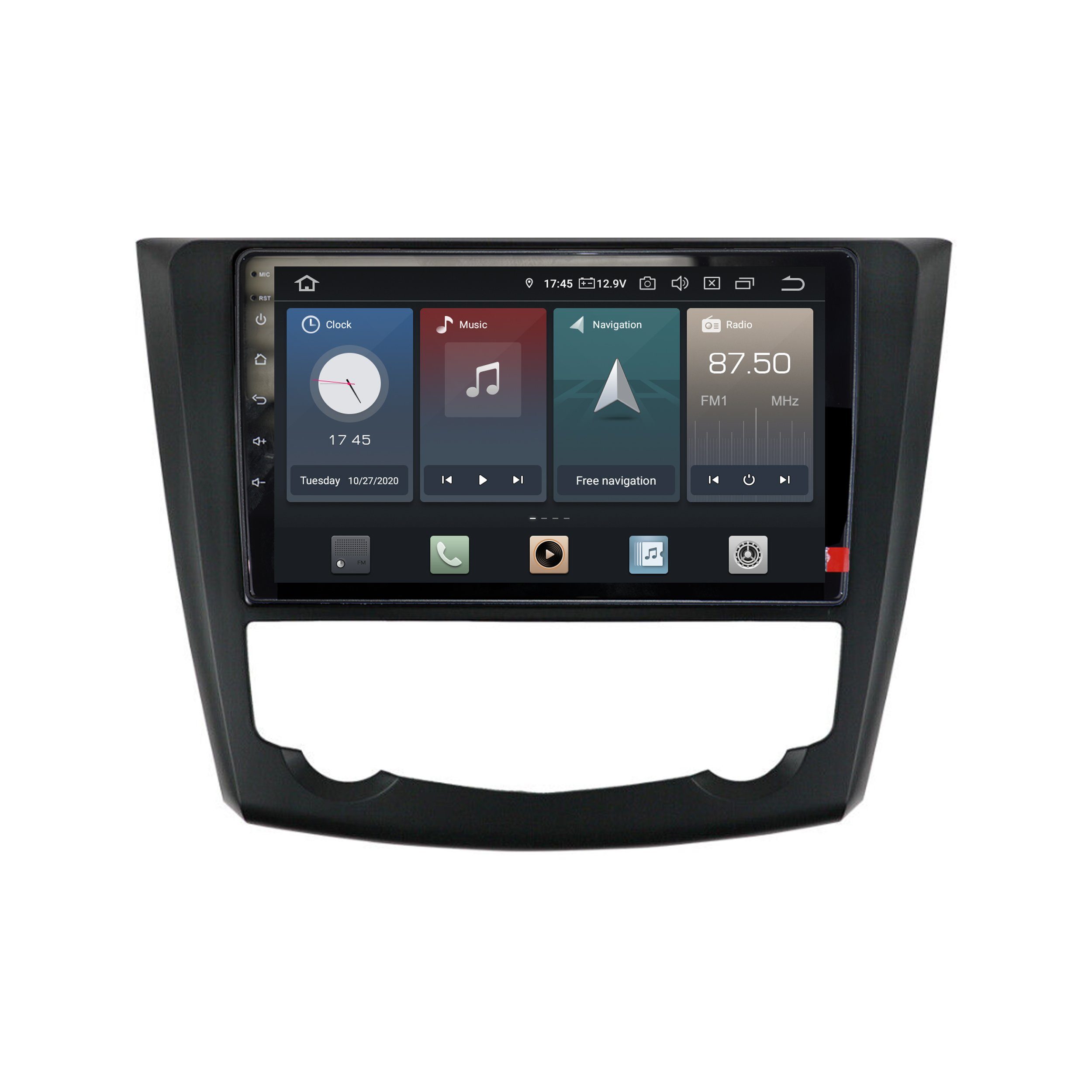 TAFFIO Für Renault Kadjar 9 Touchscreen Android Autoradio GPS CarPlay  Einbau-Navigationsgerät