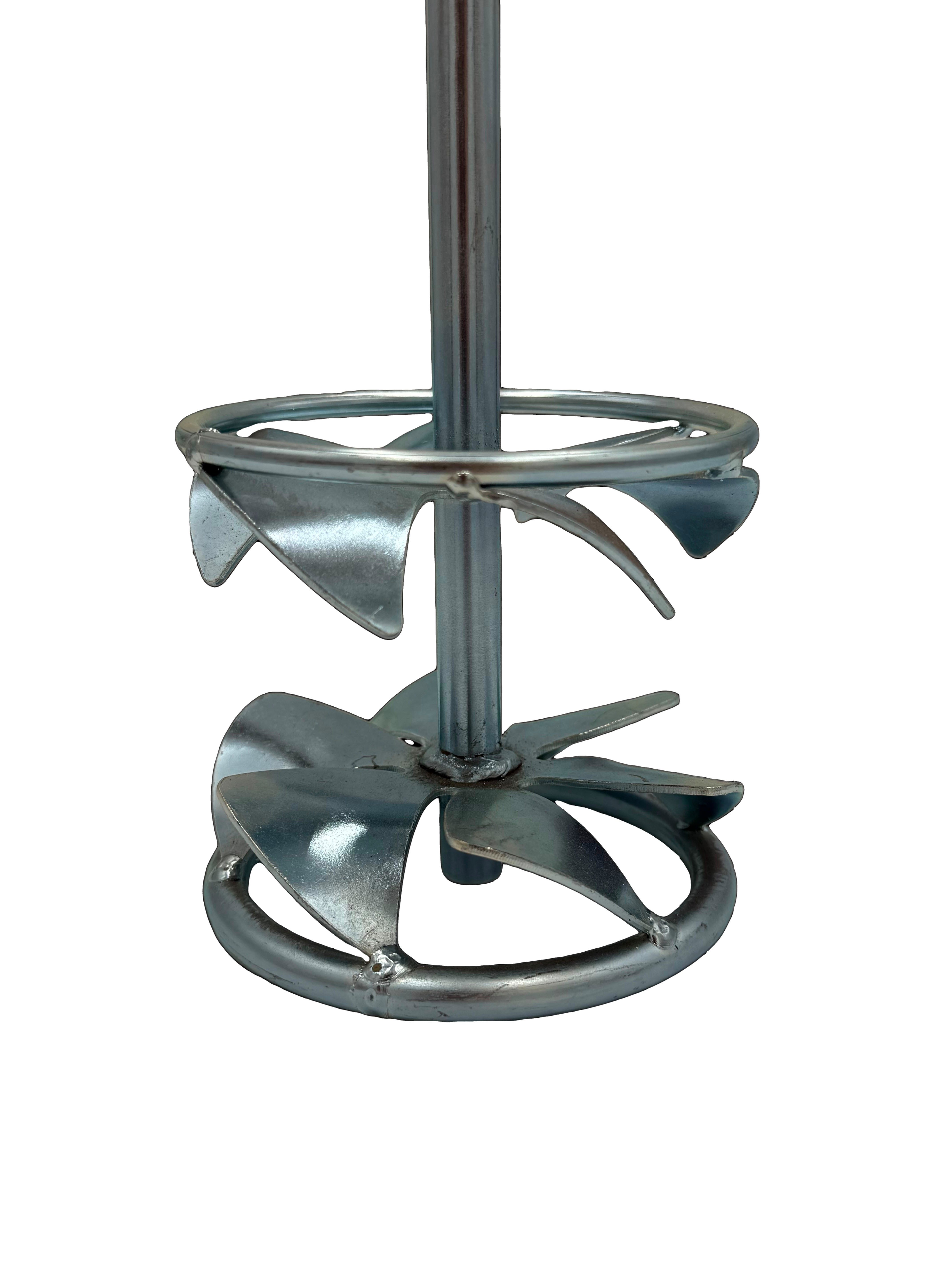 BERG TECTOOL Rührquirl SCHEIBENRÜHRQUIRL SRR DBM 120 G - MIT RING 120X600 M14-AUFNAHME, Ø 12,00 mm, L: 60 cm, (1-St)