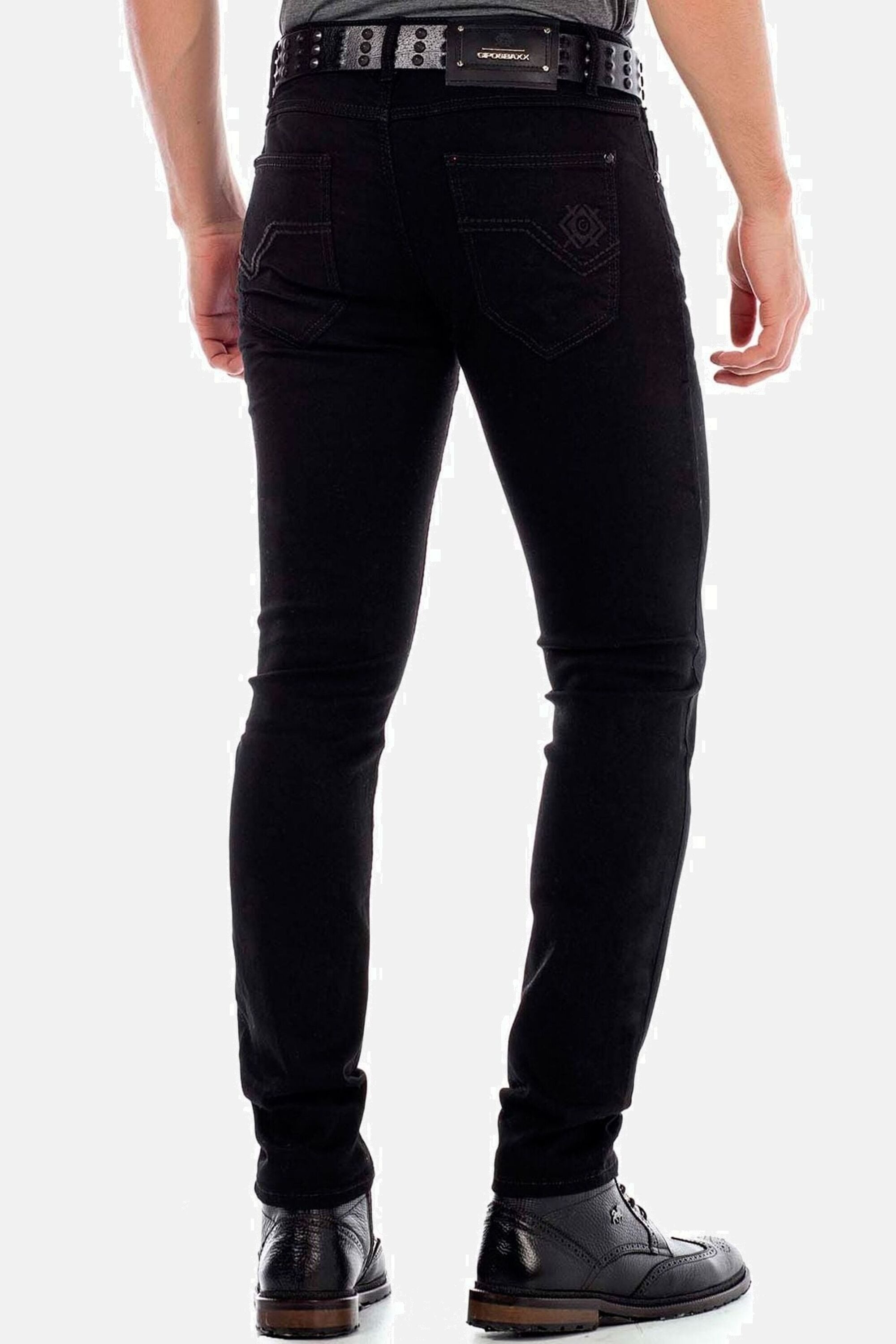 Cipo & Baxx 5-Pocket-Jeans Jeans im Straight Fit