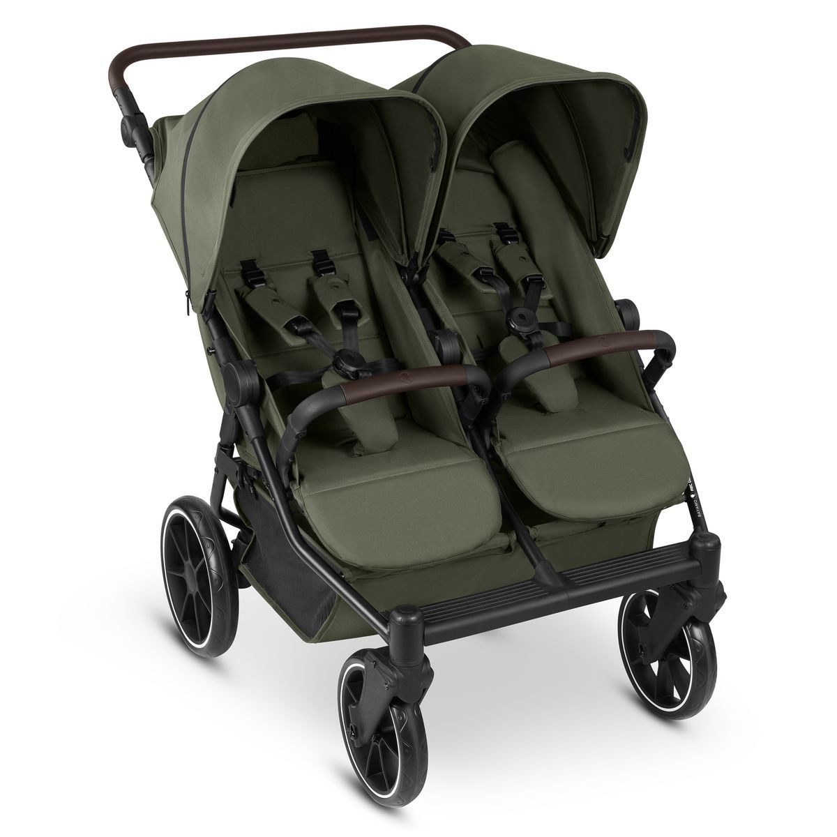 ABC Design Geschwisterwagen Bayamo - Pea, Geschwisterkinderwagen Zwillingskinderwagen mit Liegeposition