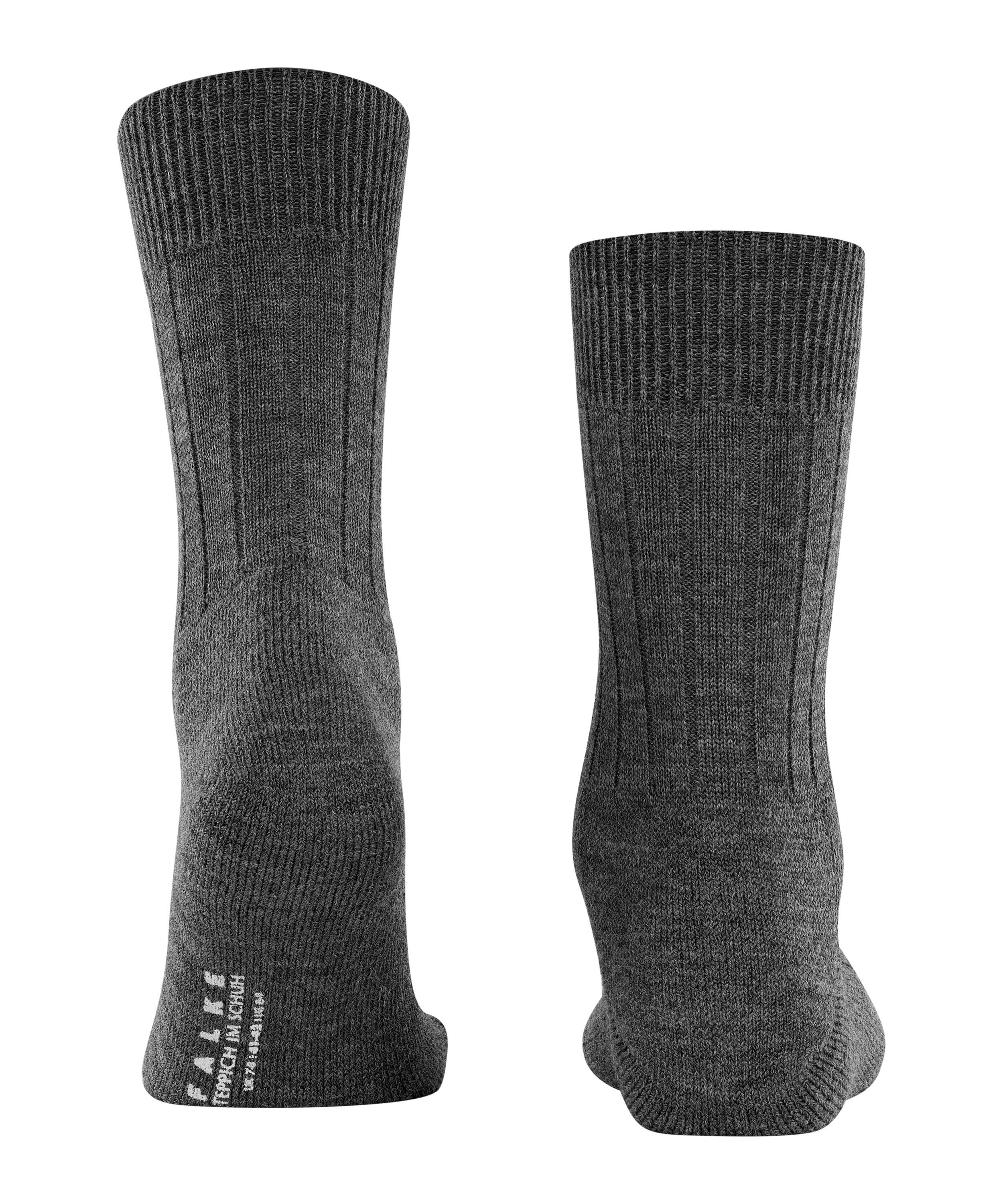 FALKE grey Schuh im (3070) Teppich (1-Paar) dark Socken