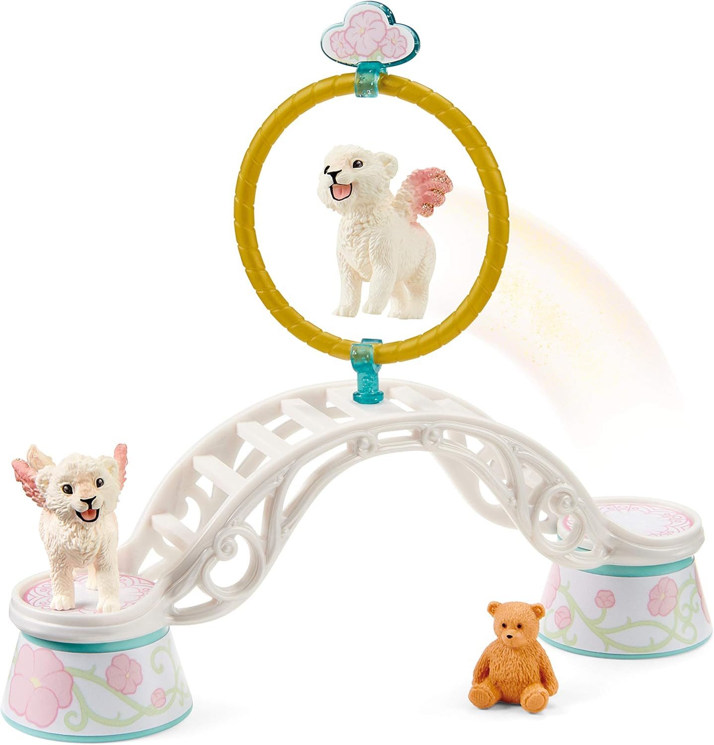 Schleich® Spielfigur Schleich BAYALA®, Training für geflügelte Babylöwen (42524)