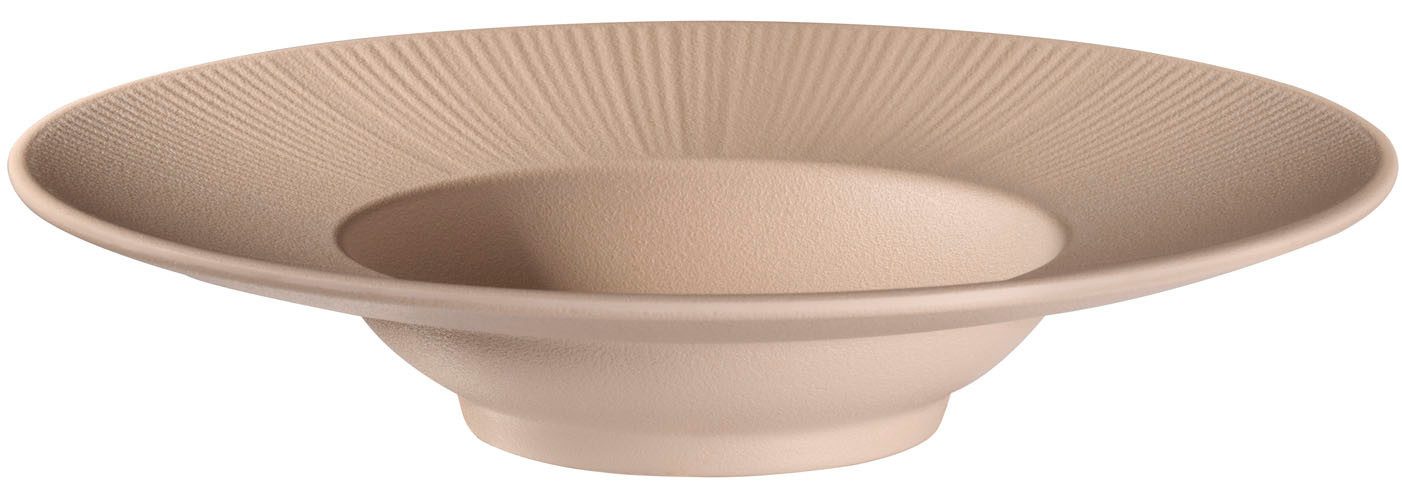 APS Teller Servierteller "NERO" Ø 29 cm, Höhe ca. 6 cm, 0,3 Liter, (1 St), aus Melamin, kratzfest, bruchsicher und spülmaschinengeeignet