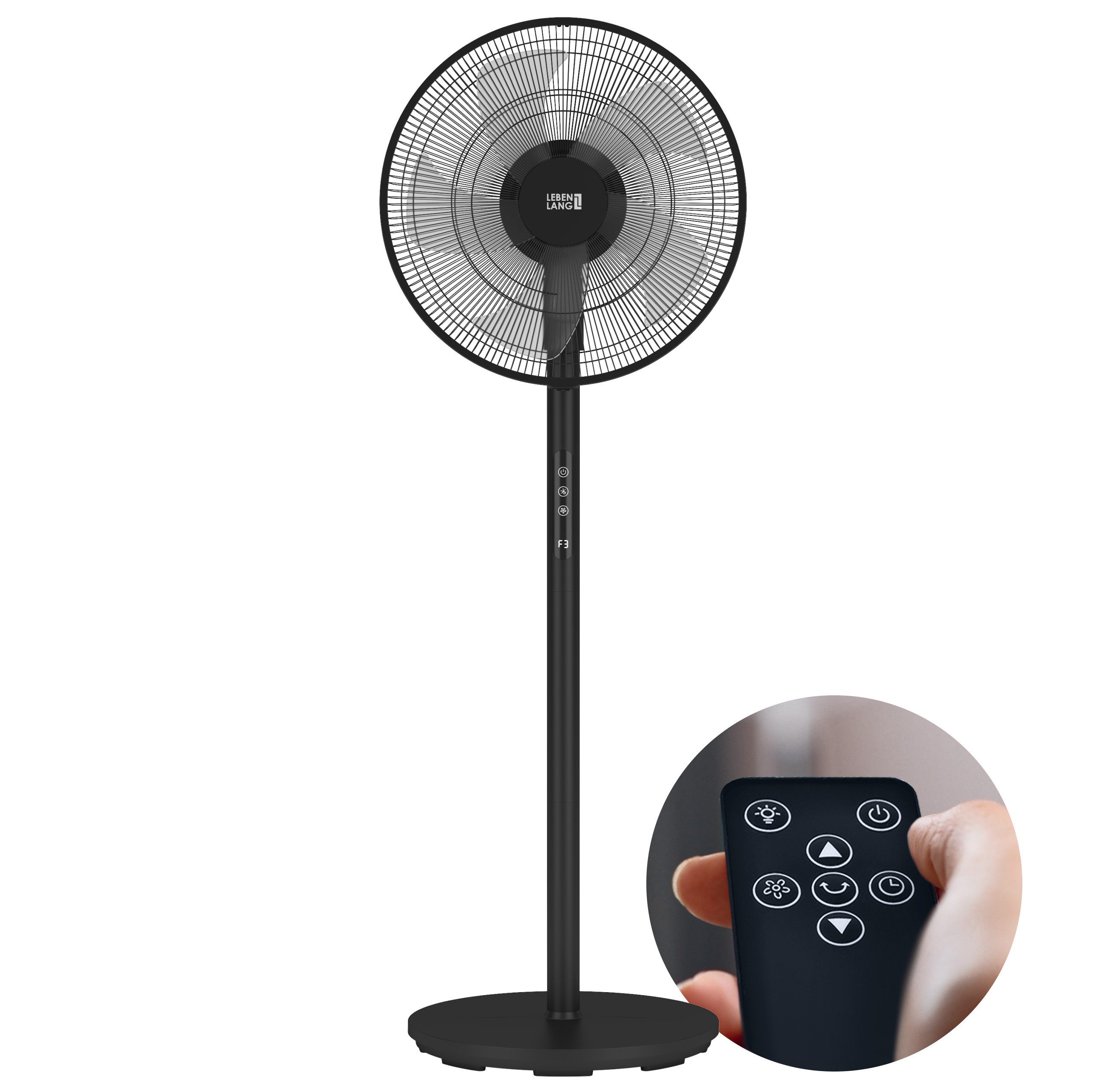 Lebenlang Standventilator mit 5 Modi + günstig online kaufen