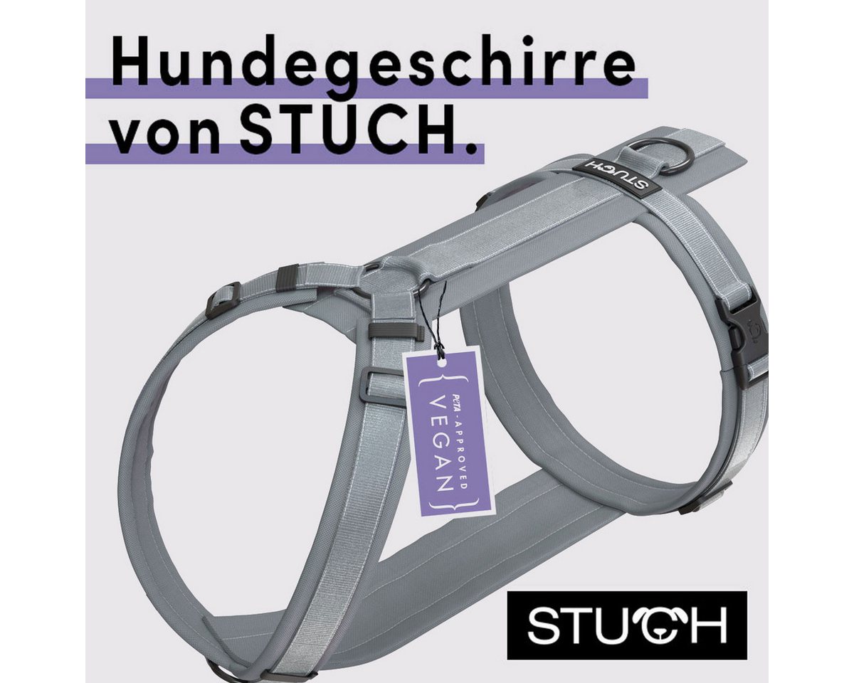 Thumbnail - STUCH Hunde-Geschirr STUCH - Hundegeschirr - verstellbares Nylon Geschirr - gepolstert