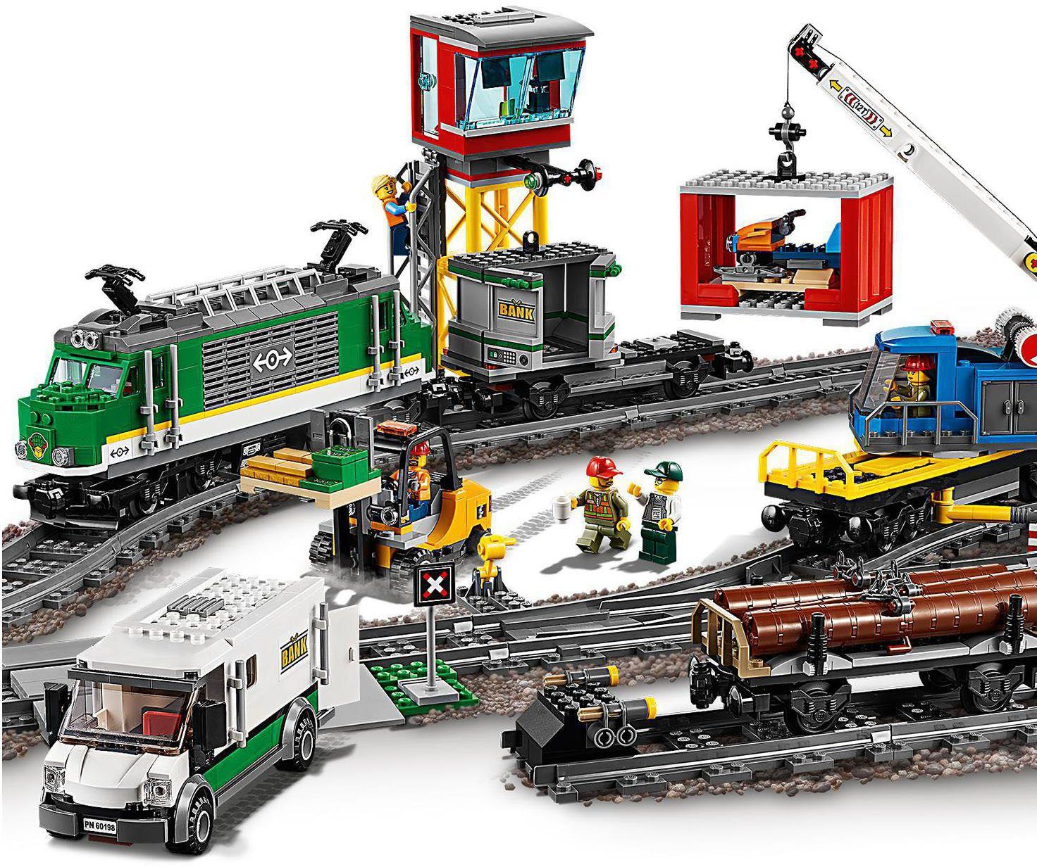 LEGO® Güterzug (60198), LEGO® City Konstruktionsspielsteine, (1226 St) günstig online kaufen