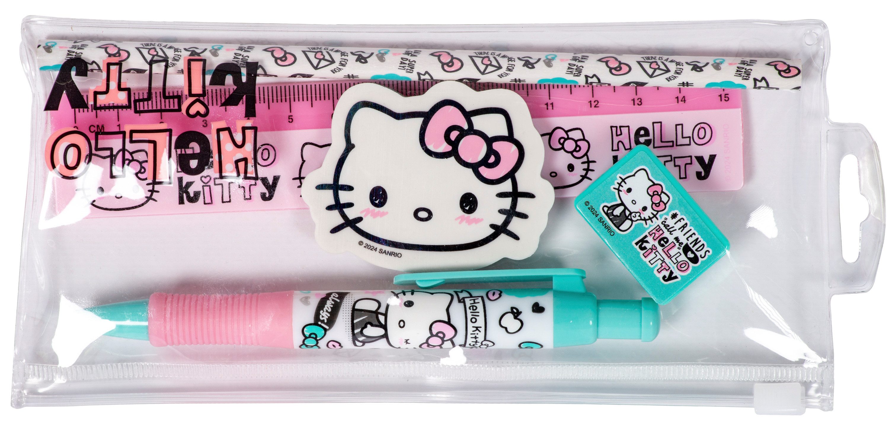 Hello Kitty Federmäppchen Hello Kitty - Stationary Set (NEU & OVP)