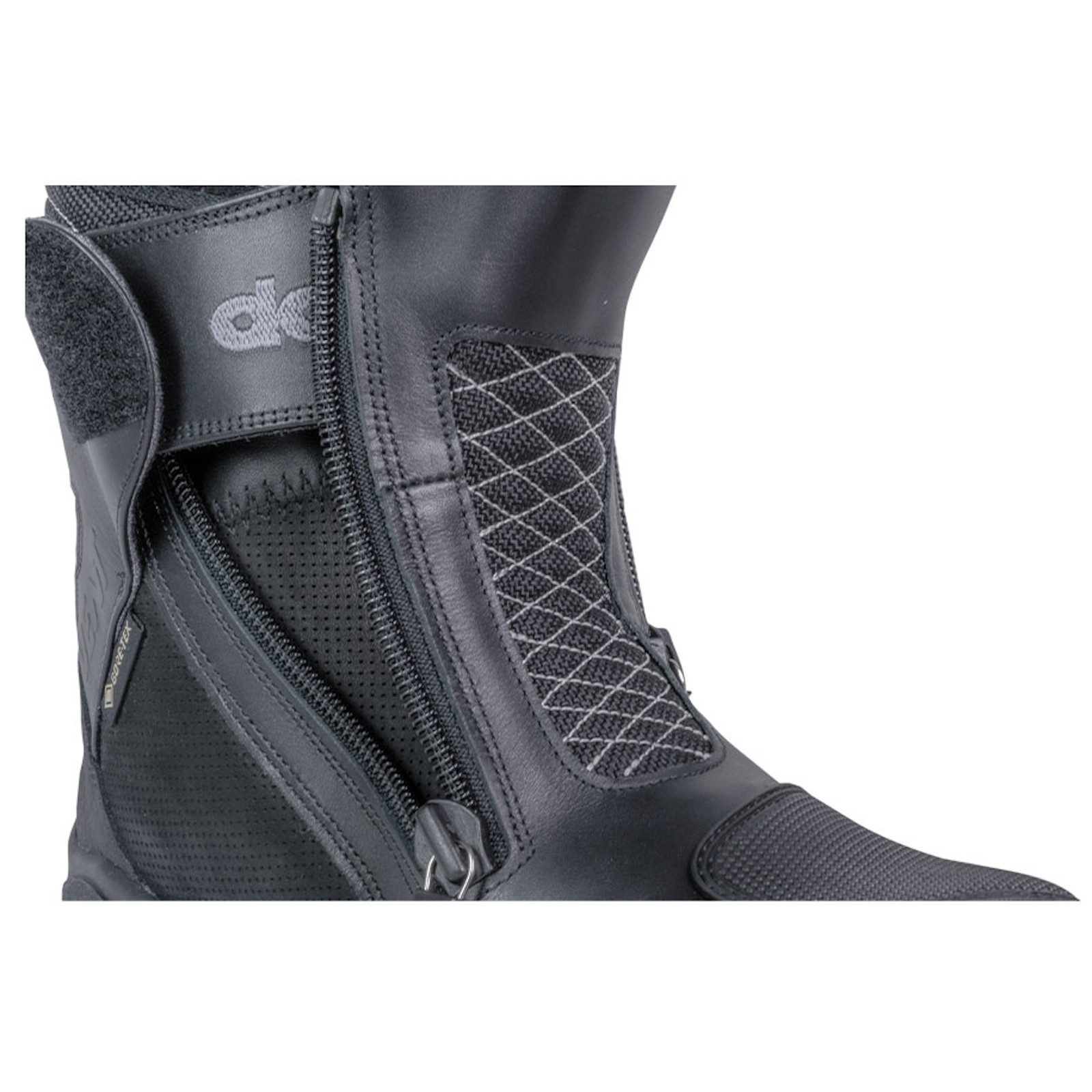 Daytona Daytona Arrow Vent GTX schwarz Motorradstiefel (Packung, Antistatische und Öl- und Benzinfeste Sohle) motorradstiefel für herren