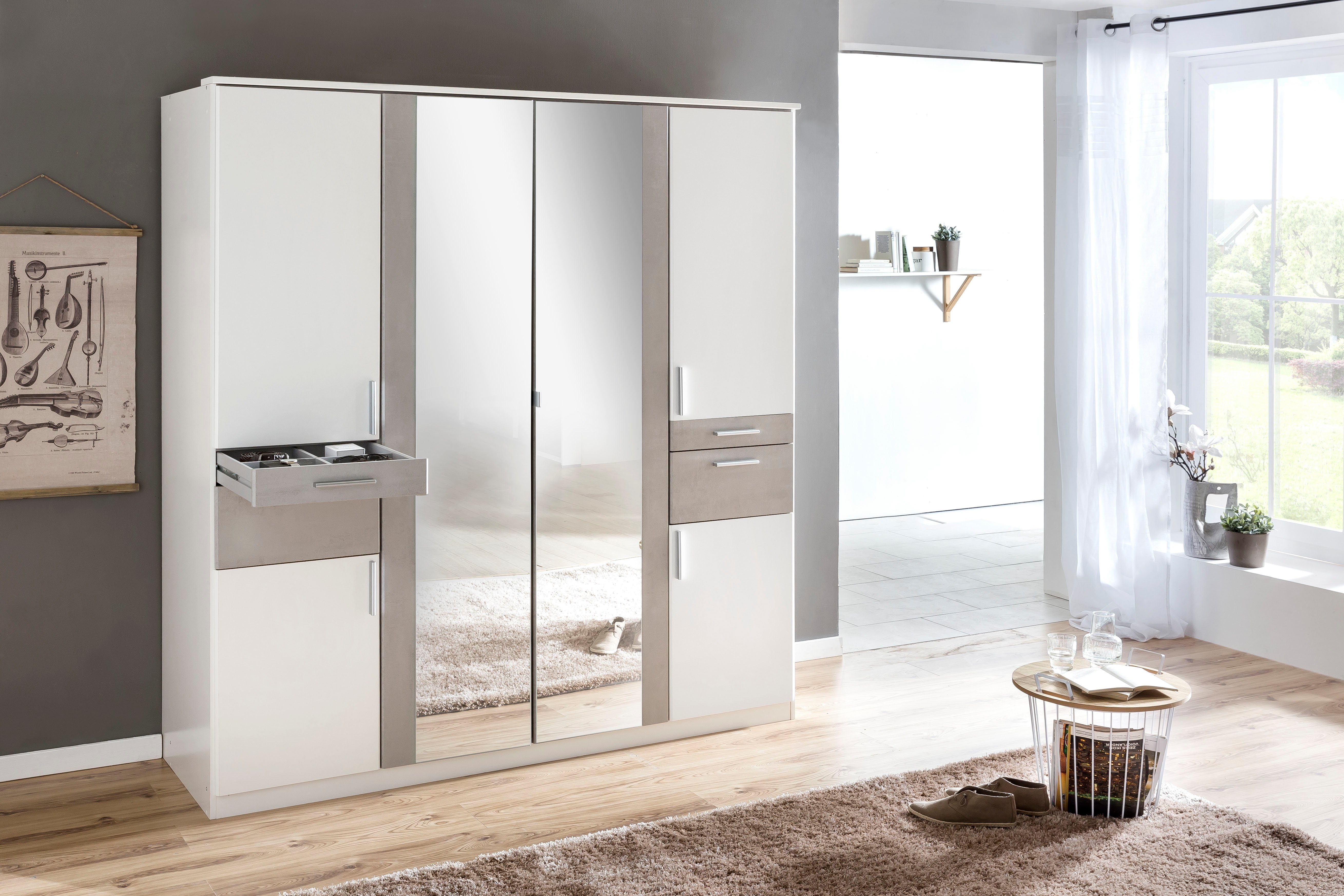 Wimex Kleiderschrank "Koblenz" mit Accessoire-Schubkästen günstig online kaufen