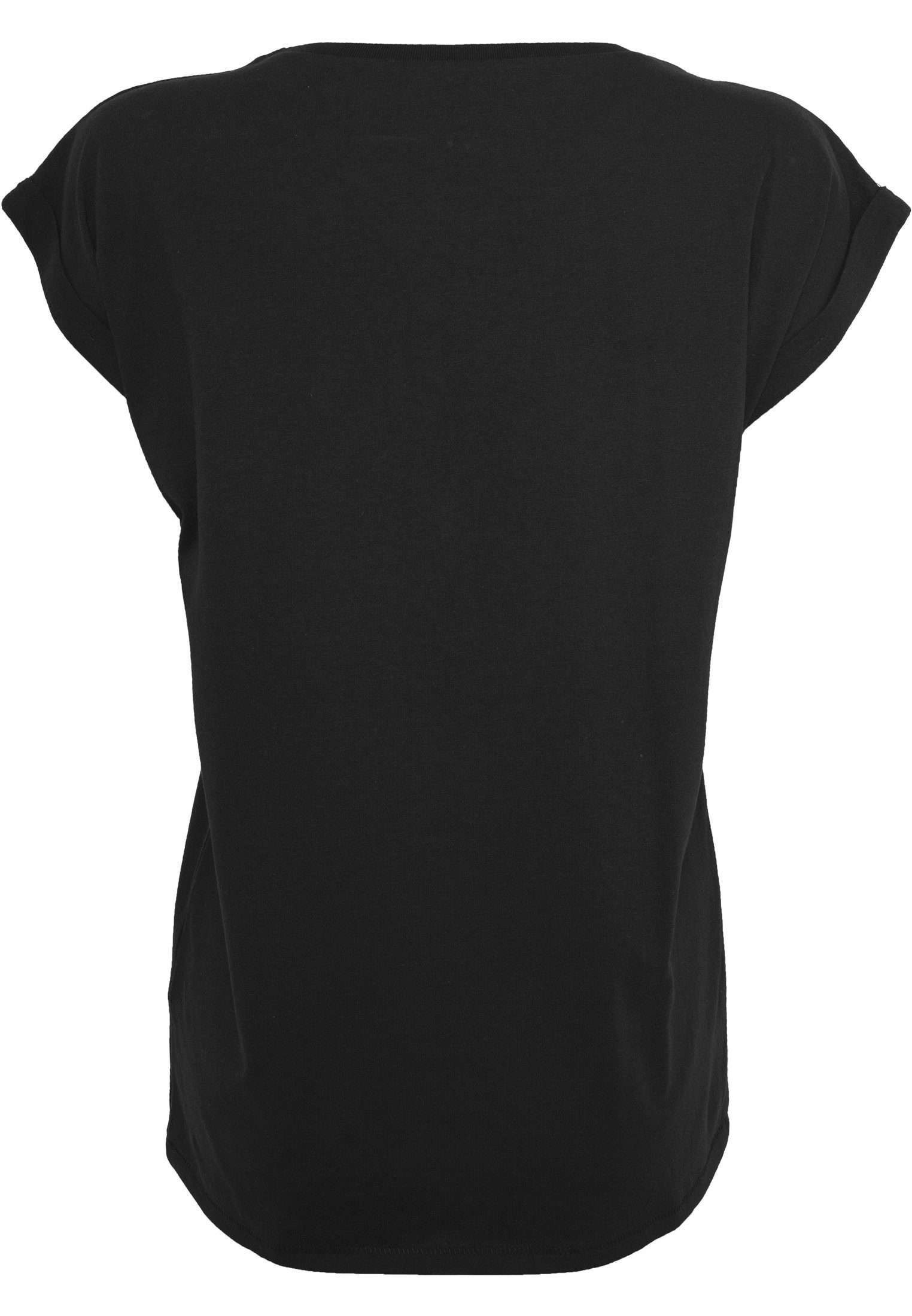 Damen Ladies Tee black T-Shirt PWR Mister GRL Tee MisterTee (1-tlg)