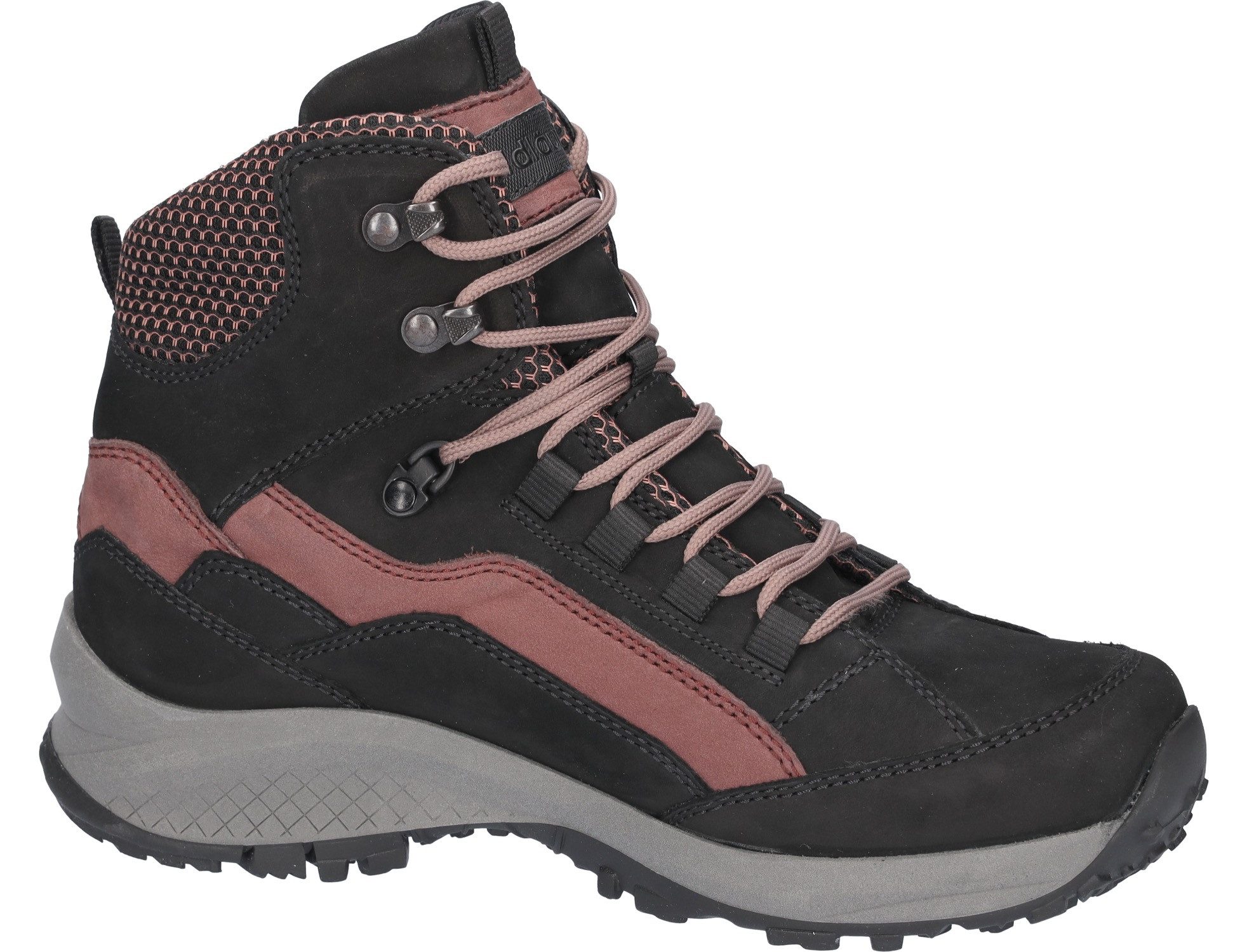 Waldläufer H-EMMA Trekkingschuh, Outdoor, Schnürschuh, High-Top mit TEX-Membran, Weite H (sehr weit)
