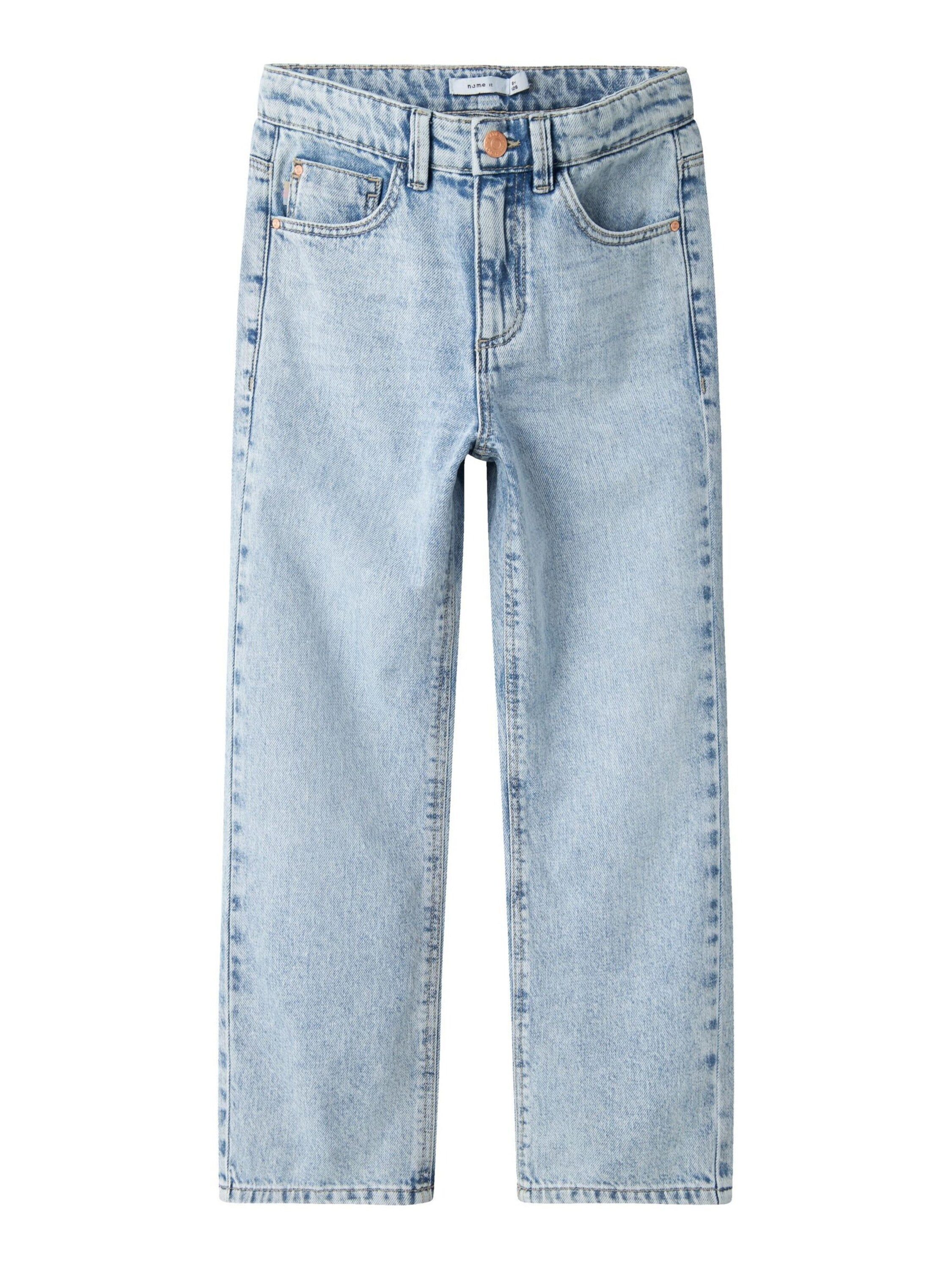light blue bleached denim