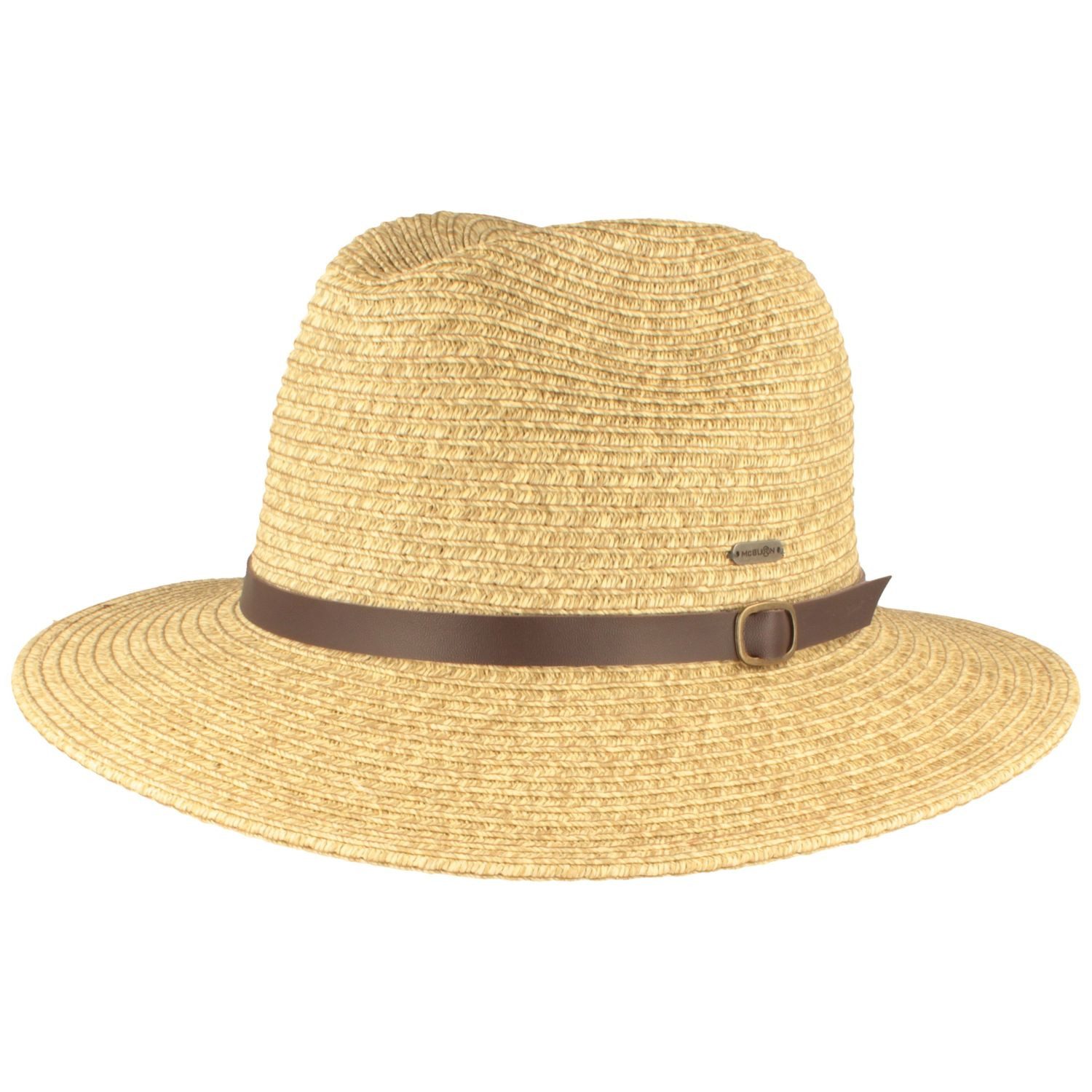 McBurn Strohhut Knautschbarer Strohhut aus 100% Papier mit UPF 50+