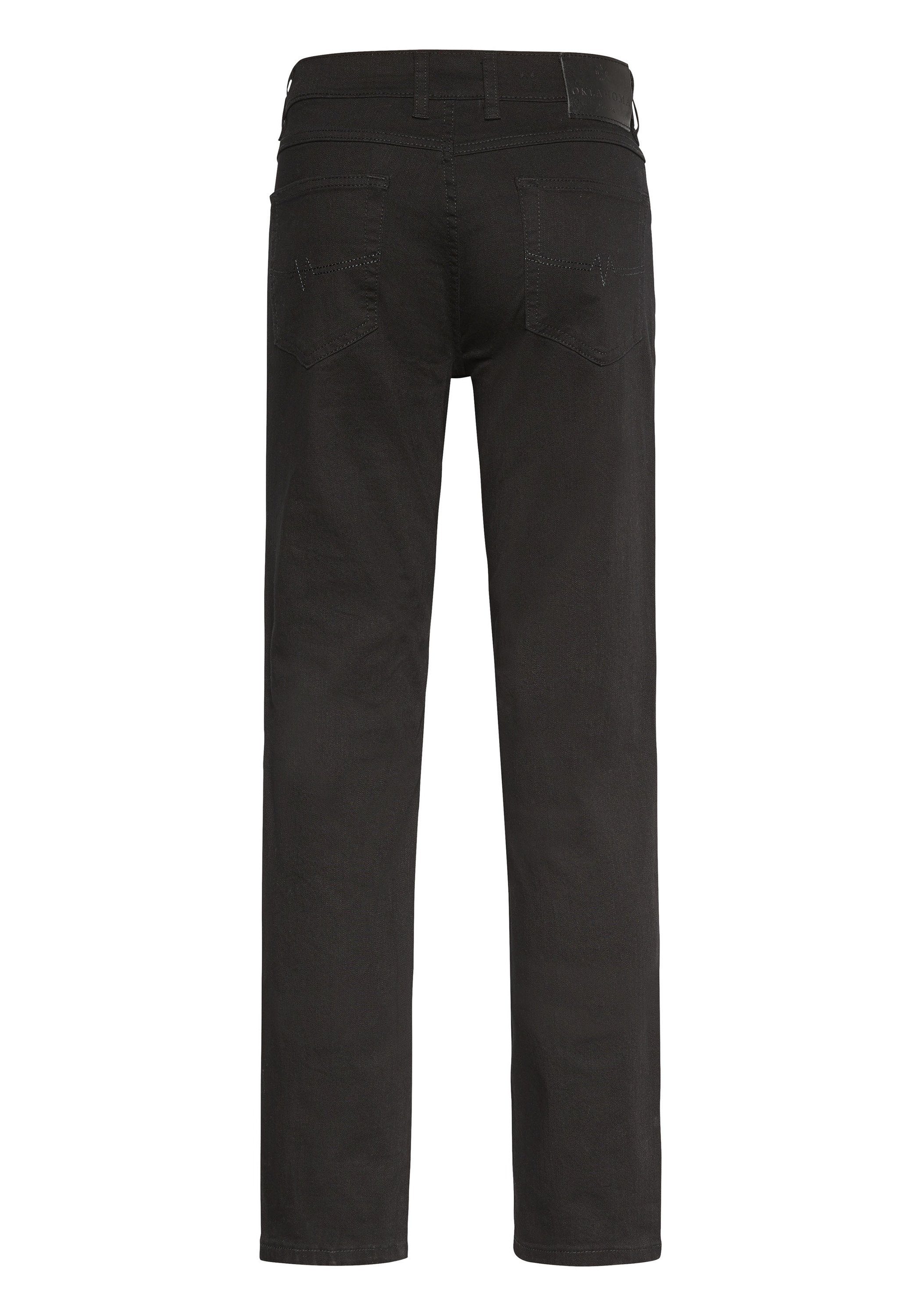 Oklahoma Jeans Straight-Jeans in bequemer French Terry Qualität (1-tlg) günstig online kaufen