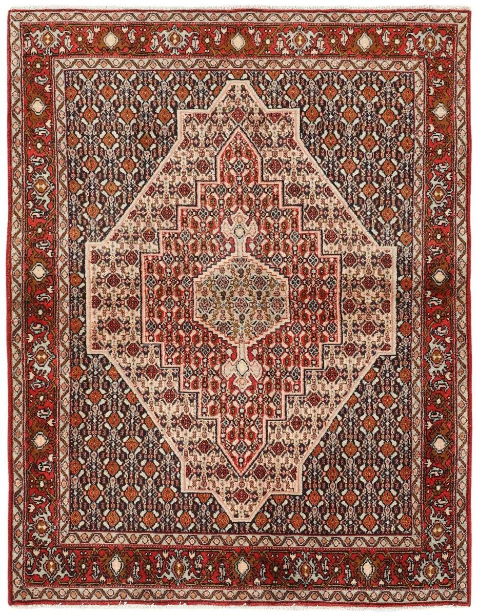 Orientteppich Senneh mm Handgeknüpfter / Perserteppich, Trading, 126x160 Höhe: 12 rechteckig, Nain Orientteppich