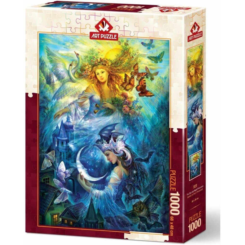 ART PUZZLE Puzzle Puzzle Prinzessinnen des Tages und der Nacht 1000 Teile, Puzzleteile