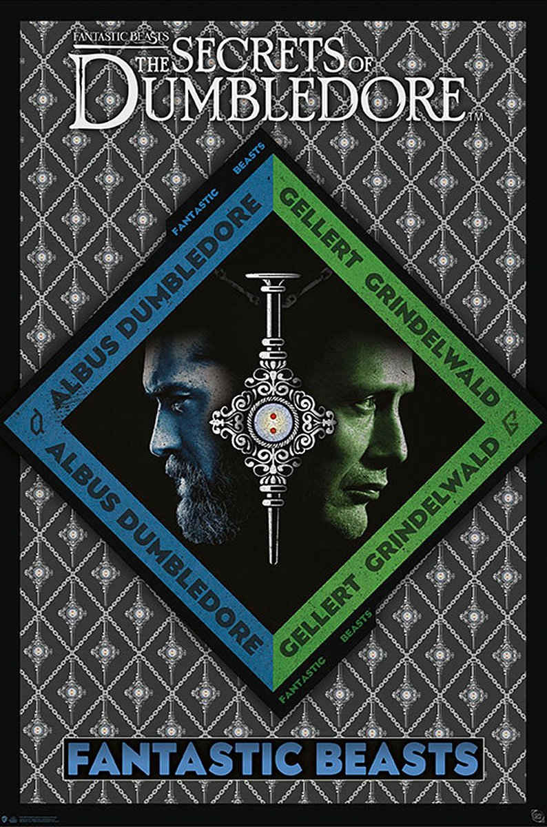 GB eye Poster Fantastic Beasts Poster Dumbledore vs Grindelwald 61 x 91,5