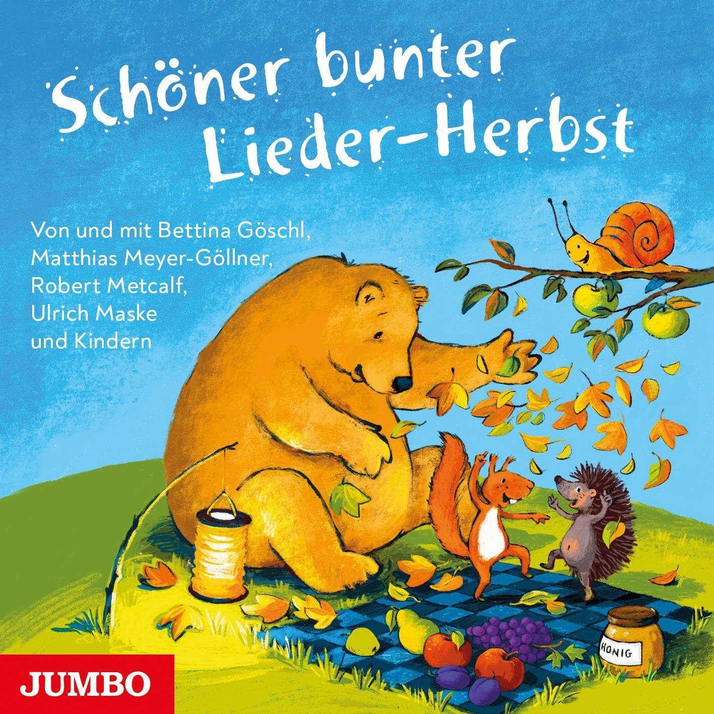 JUMBO Verlag Hörspiel Schöner bunter Lieder-Herbst