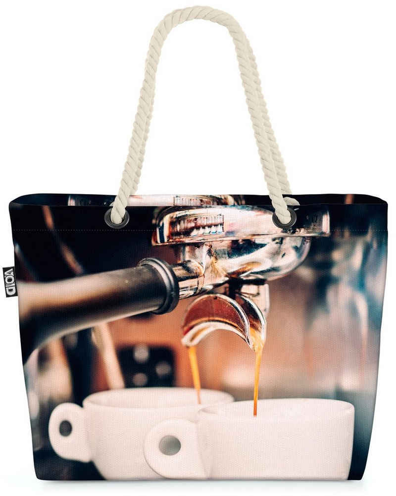 VOID Strandtasche (1-tlg), Espressomaschine Kaffee Espressomaschine Kaffee Espresso Bohnen Masch