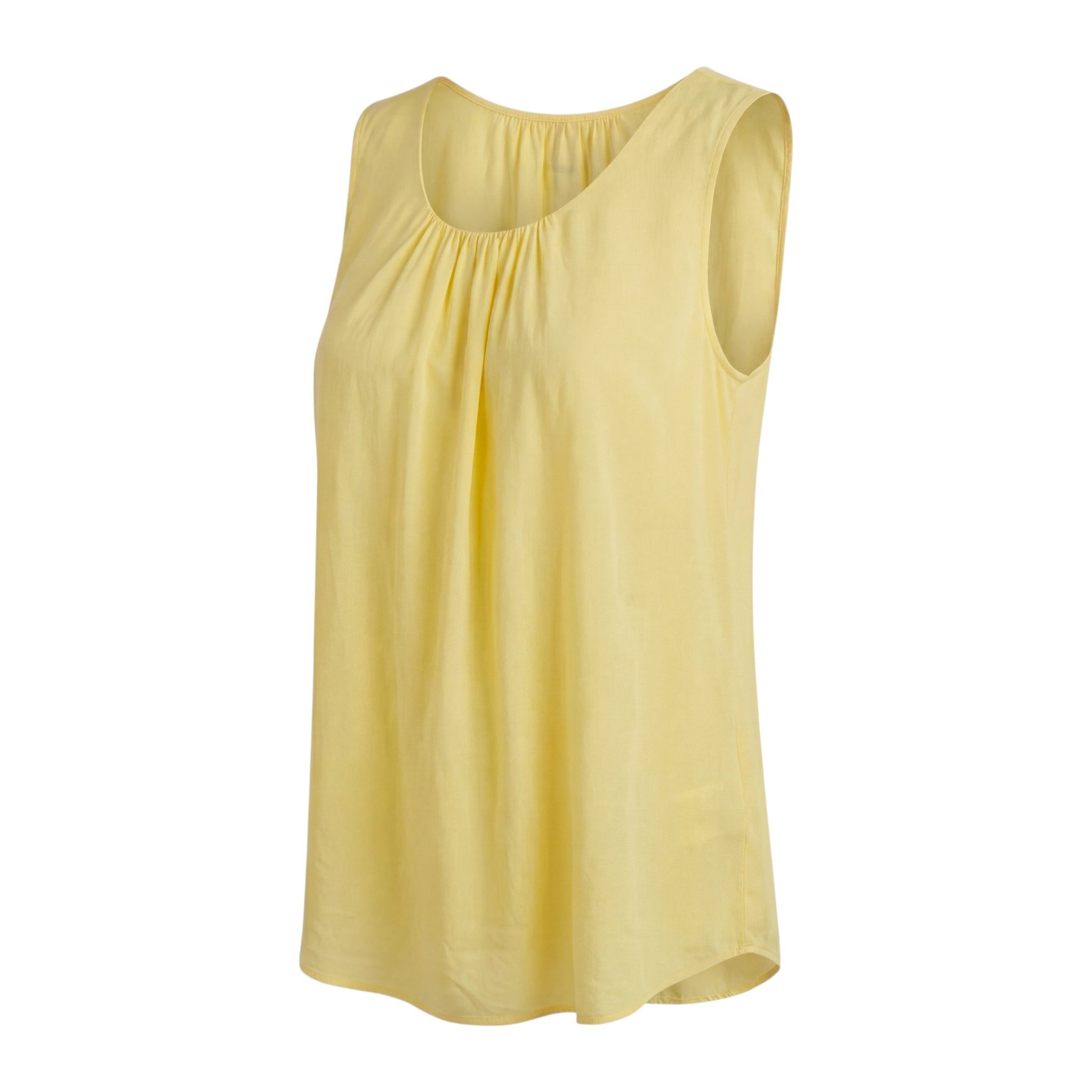 OriginalYou Trägertop Damen Long Top Sommer Oberteil ärmelloses Strandshirt mit Innentop für blickdichten Tragekomfort, erhältlich von 36-50