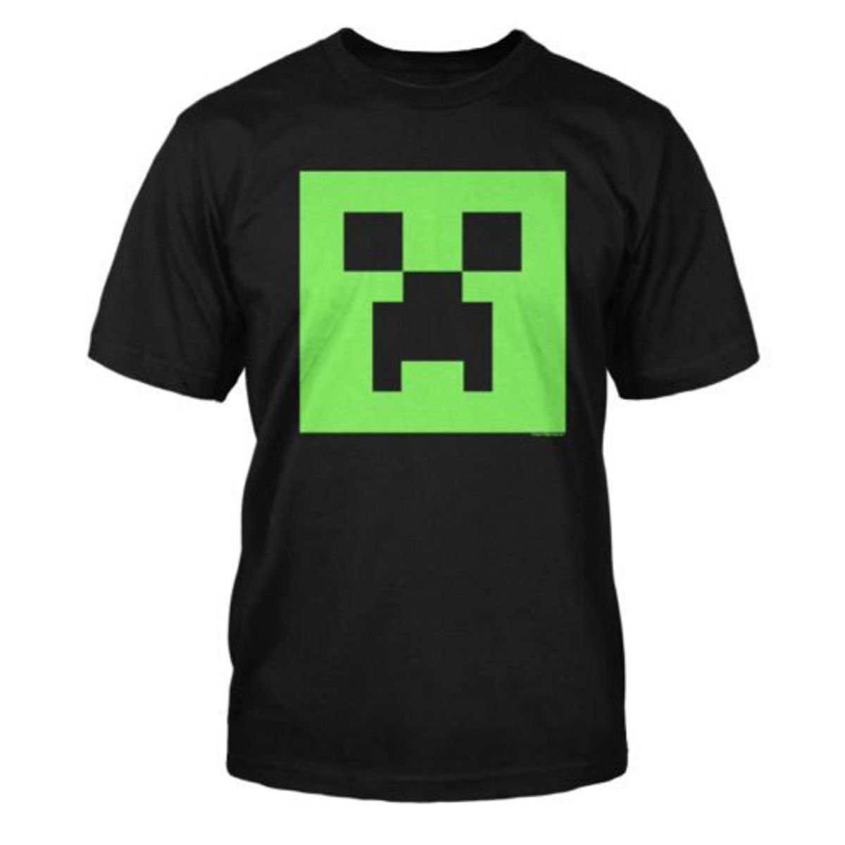 Minecraft Print-Shirt MINECRAFT T-Shirt Schwarz Glow in the Dark S M L