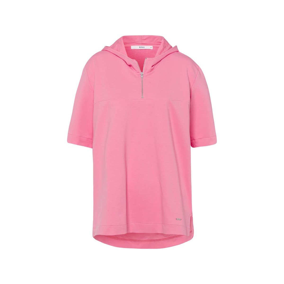 Brax Rundhalsshirt uni sonstiges (1-tlg) frozen pink