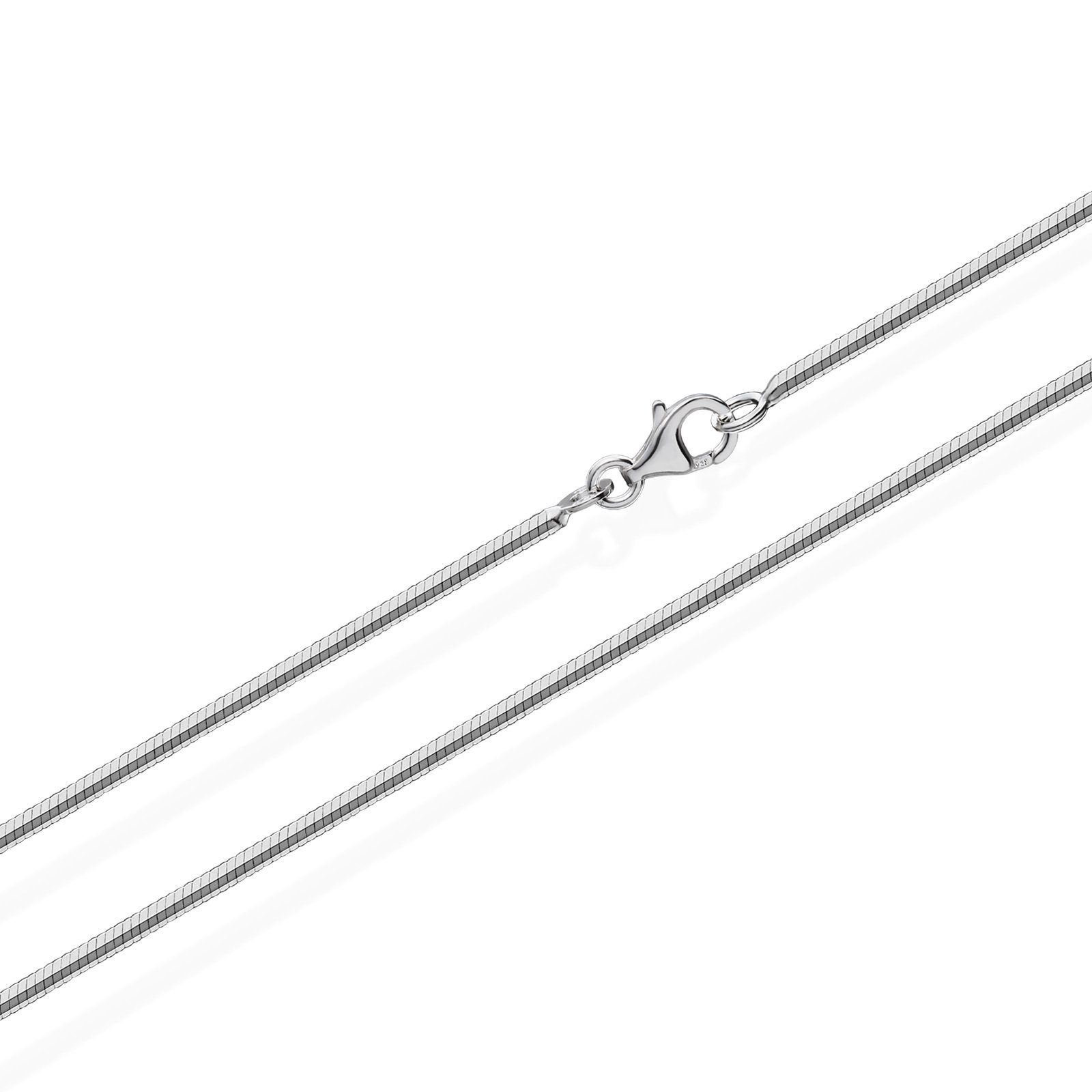 Schlangenkette Echte 925er Sterlingsilber Schlangenkette Diamanti