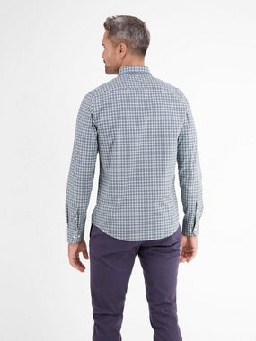 LERROS Langarmhemd LERROS Button-Down-Hemd mit Minimal-Check