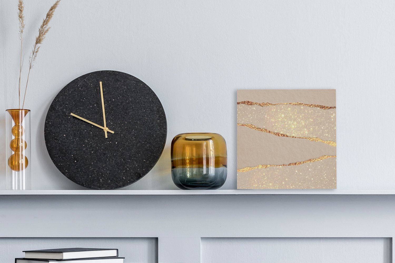 OneMillionCanvasses® Leinwandbild Luxus - Gold - günstig online kaufen
