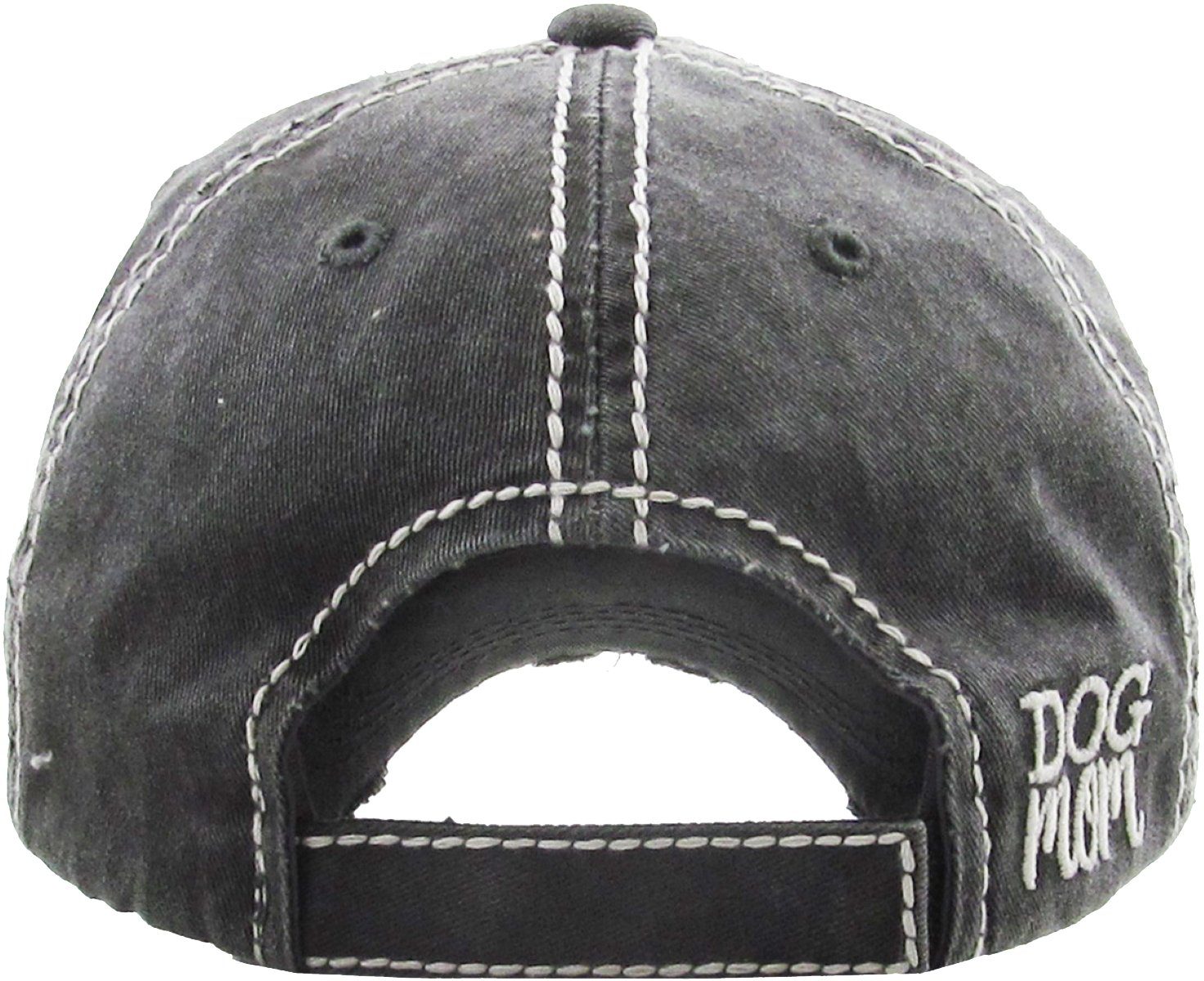 Sporty Baseball Cap Dog Mom Damen Baseballcap Vintage Washed Cap Vintage used Look
