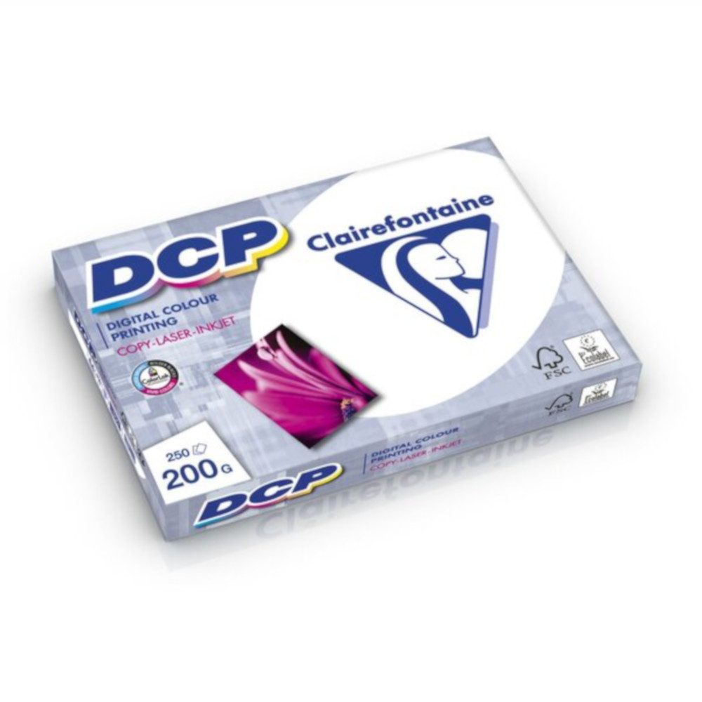 CLAIREFONTAINE Drucker- und Копировальная бумага Clairefontaine DCP Копировальная бумага 1807C A4 200g/m² satiniert