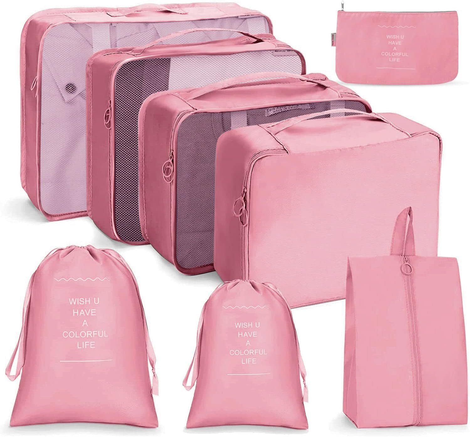 Coonoor Kofferorganizer Koffer Organizer Set 8-teilig günstig online kaufen