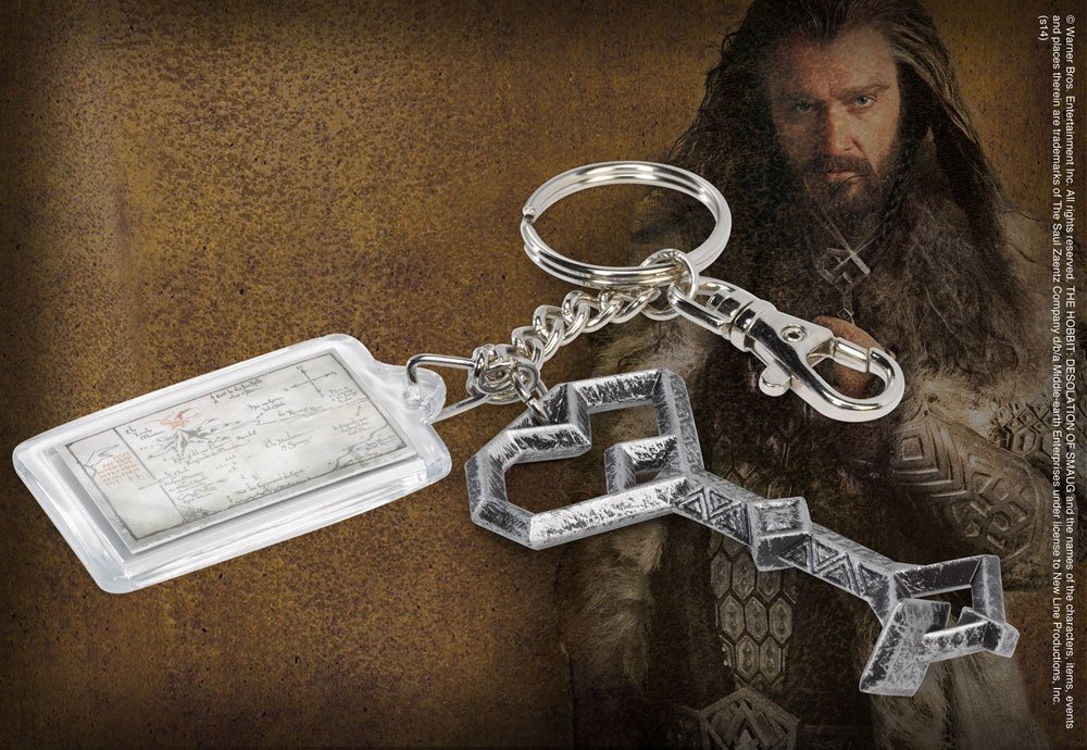 Noble Collection Schlüsselanhänger Der Hobbit Metall Schlüsselanhänger Thorin´s Key