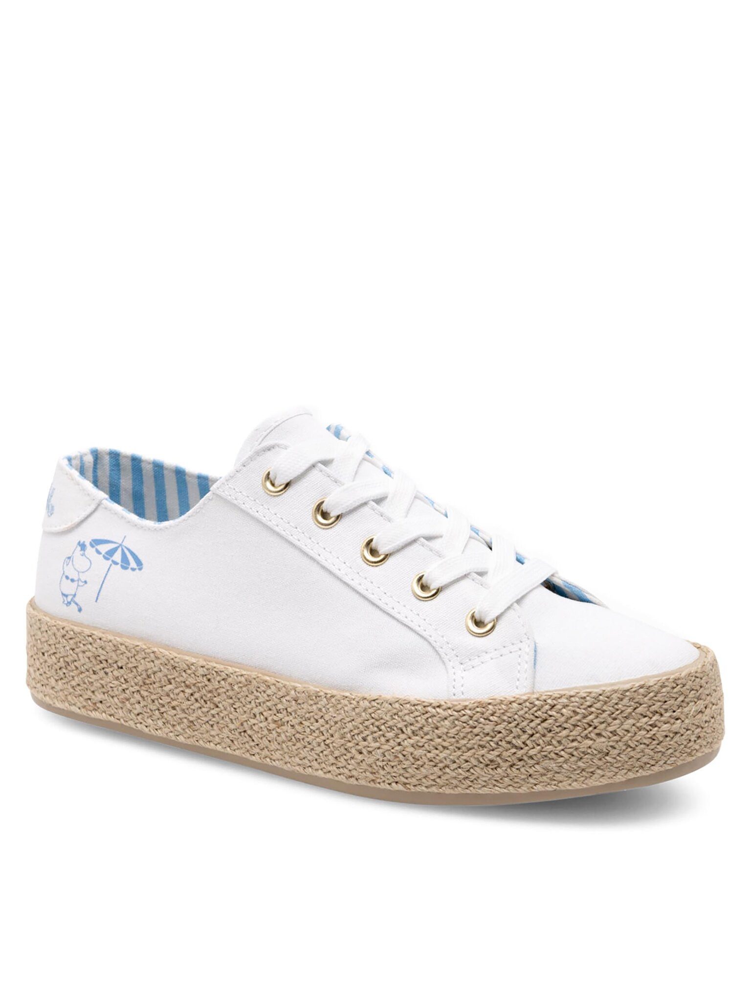 MOOMIN Sneakers aus Stoff CS-SS24-170MMN Beige Sneaker