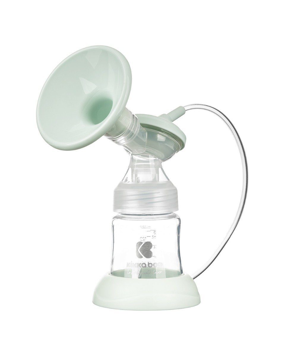 Kikkaboo Elektrische Milchpumpe Milchpumpe Caily elektrisch, Flasche 150ml Speicherfunktion Touchscreen