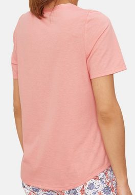 Rösch Pyjamaoberteil Basic (1-tlg) Schlafanzug T-Shirt - Baumwolle - Mix & Match T-Shirt mit V-Ausschnitt