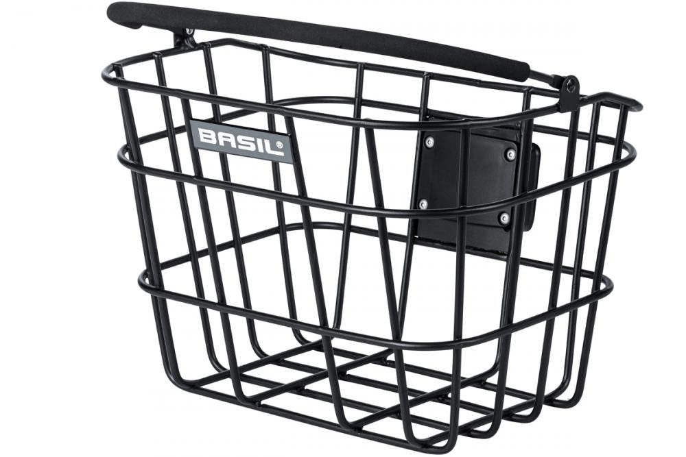 Basil Fahrradkorb Basil Vorderradkorb BREMEN ALU BE/KF weitmaschig schwarz 11244