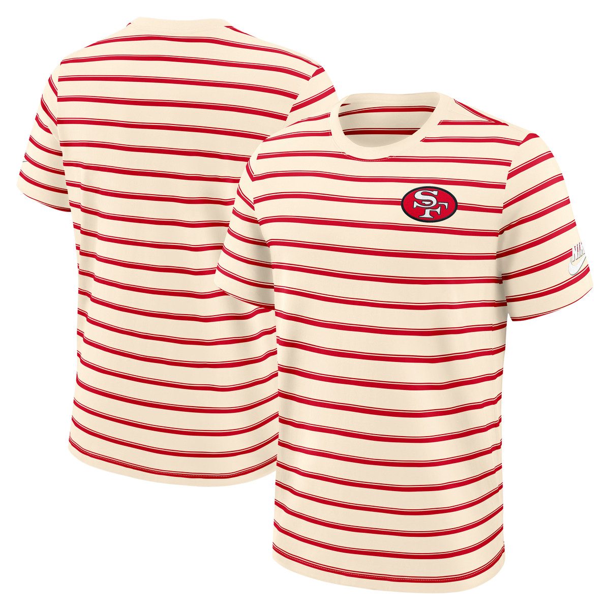 T-Shirt Nike T-Shirt San Francisco 49ers Nike Rewind Club Striped Tee