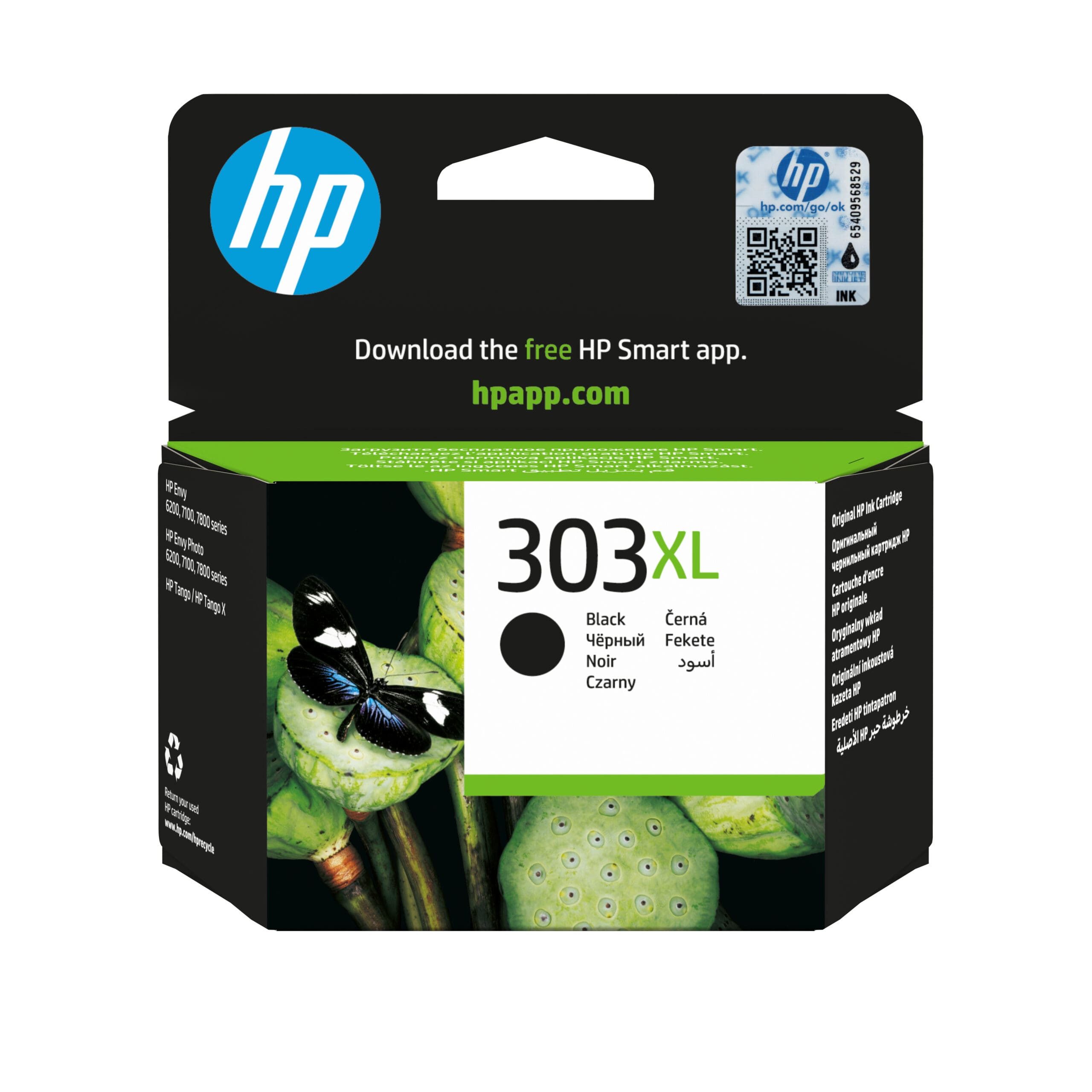 HP HP Tintenpatrone Nr. 303XL T6N04AE schwarz (ca. 60 Tintenpatrone