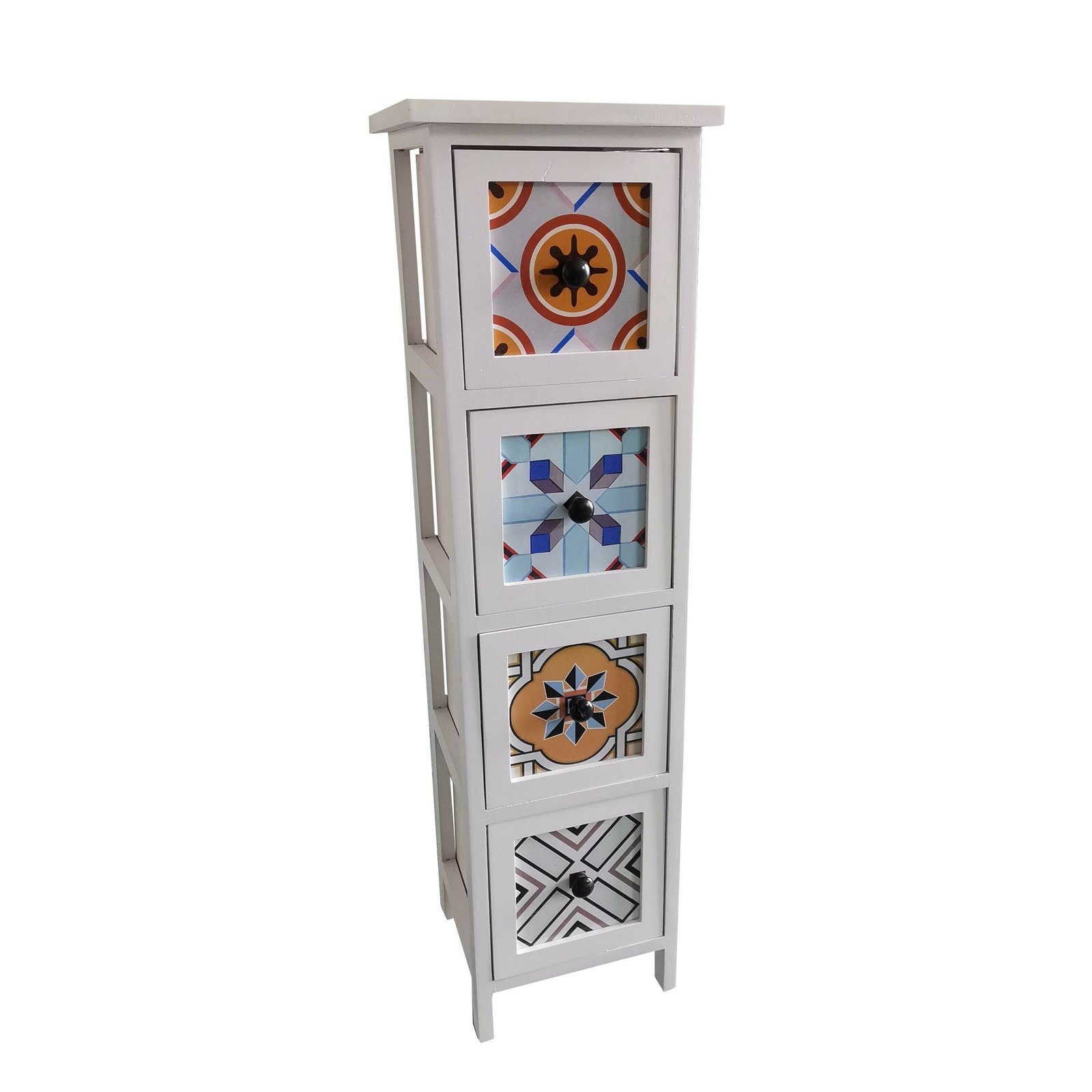 HTI-Line Kommode Kommode Sola Flowers (1 St), Schubladenkommode Muster Mix