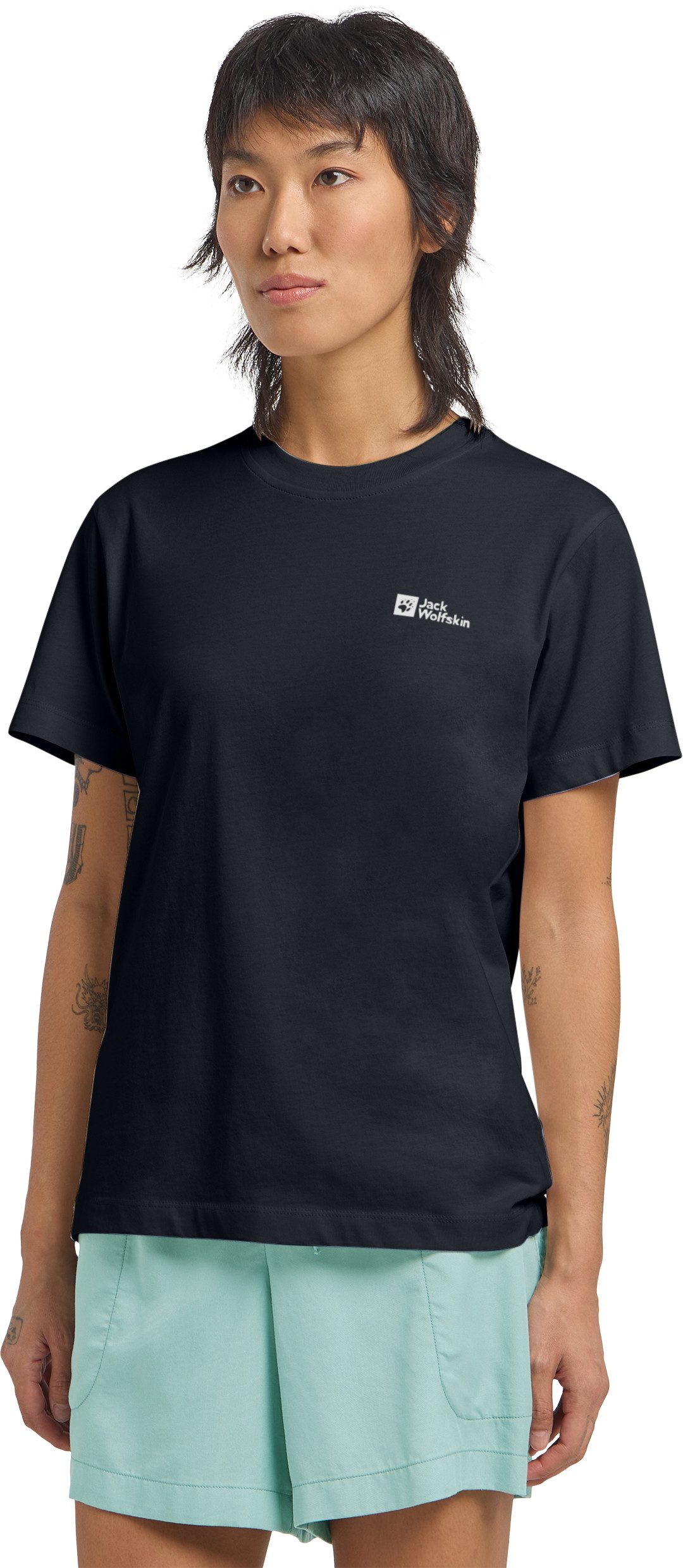 Jack Wolfskin T-Shirt ESSENTIAL T W weiches, klassisches T-Shirt aus atmung günstig online kaufen