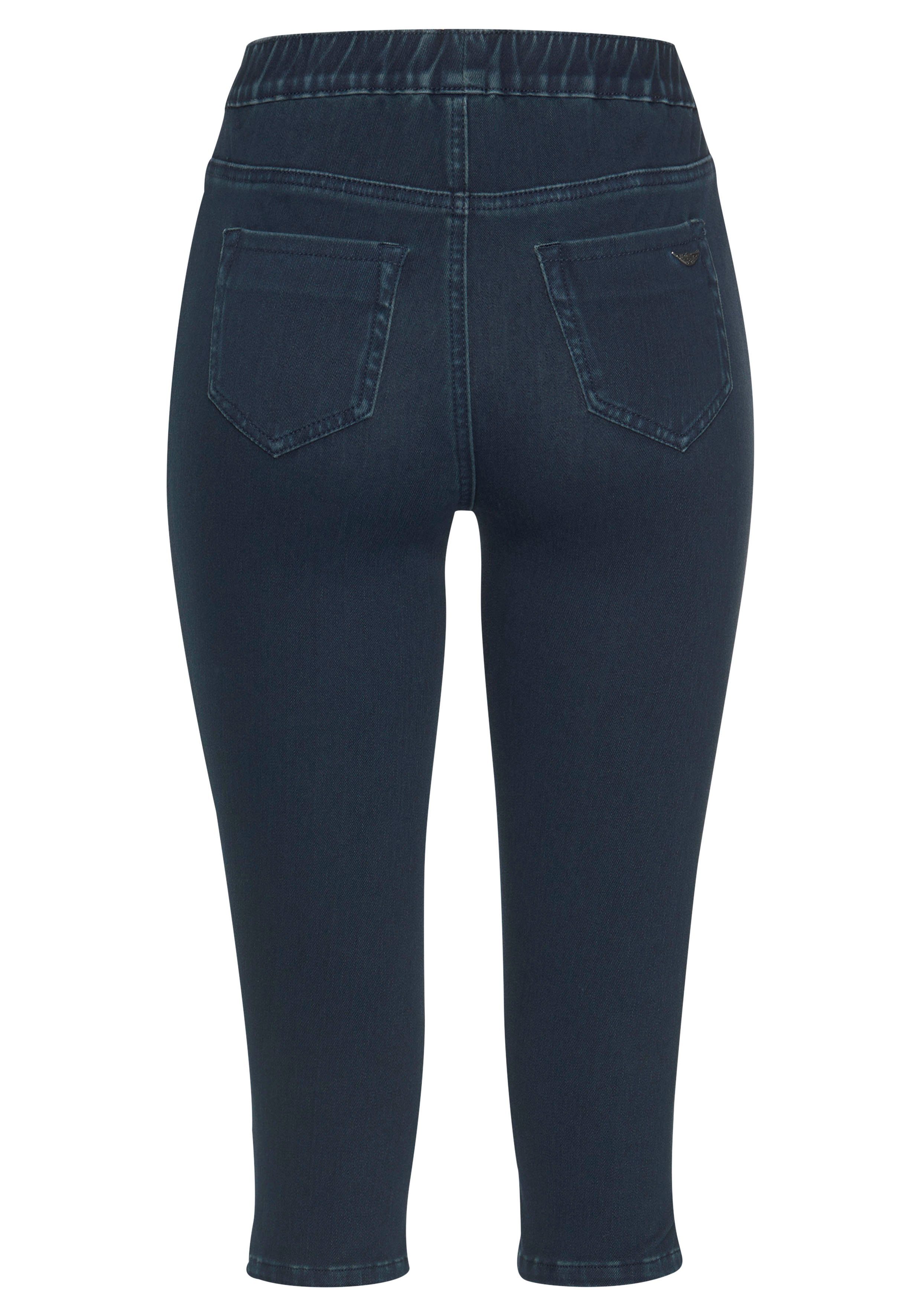 Pants in High Denim-Optik Jogg rinsed Arizona Waist