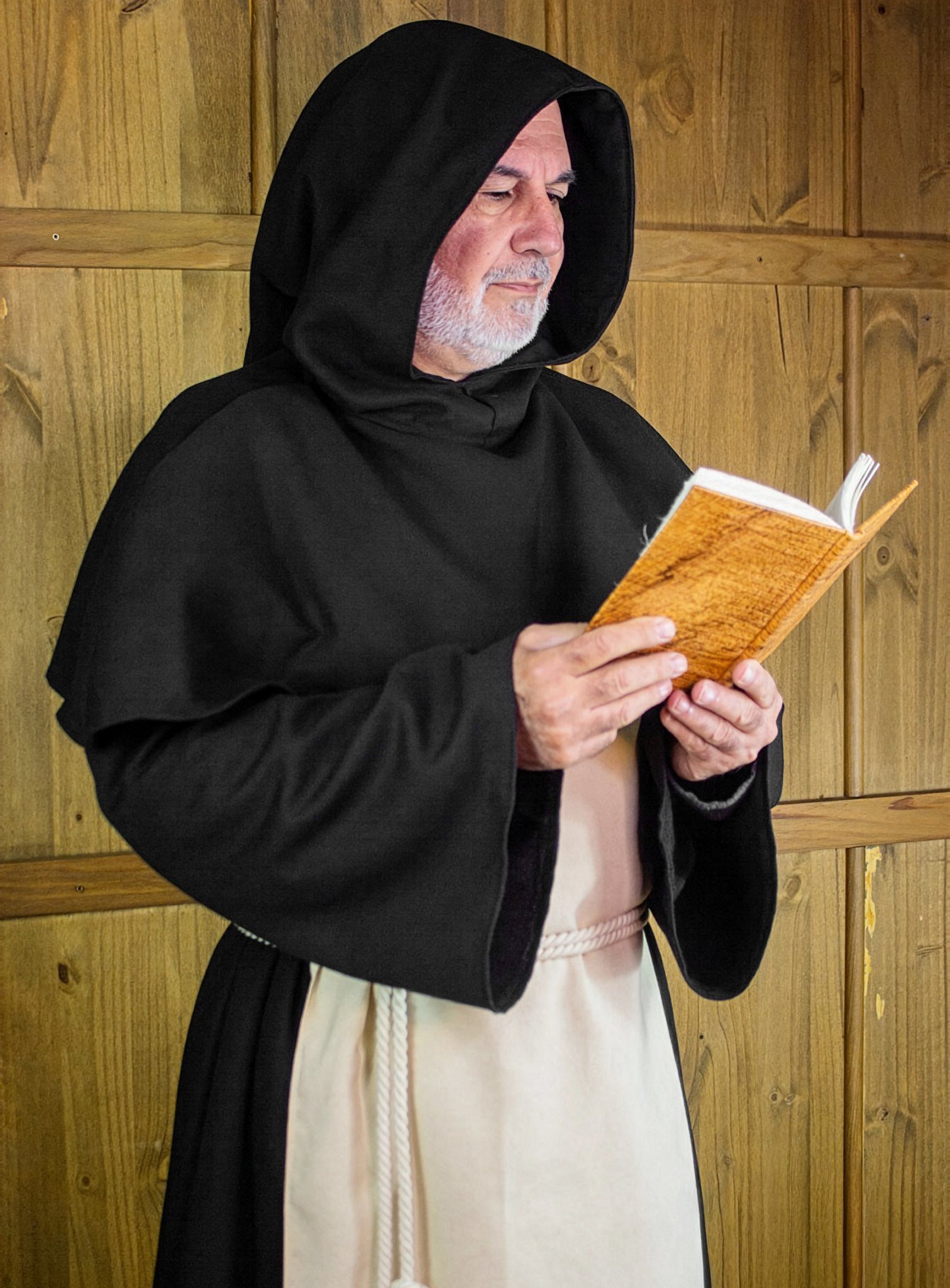 Metamorph Kostüm Mönchskutte Dominikaner - Paolo, Dieses Mönchskostum wirkt absolut echt, ob an Halloween oder auf eine