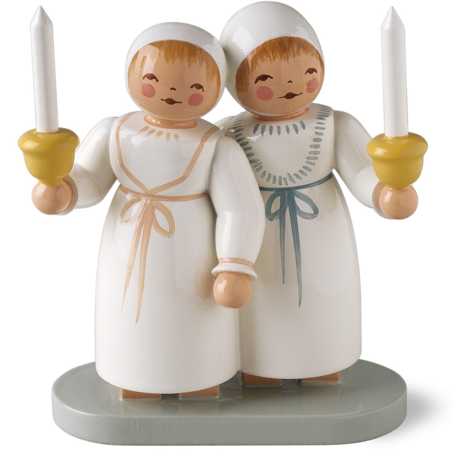 Wendt & Kühn Sammelfigur Zwillingspärchen im Taufkleid 5322/1, Wendt & Kühn steht für deutsches ...