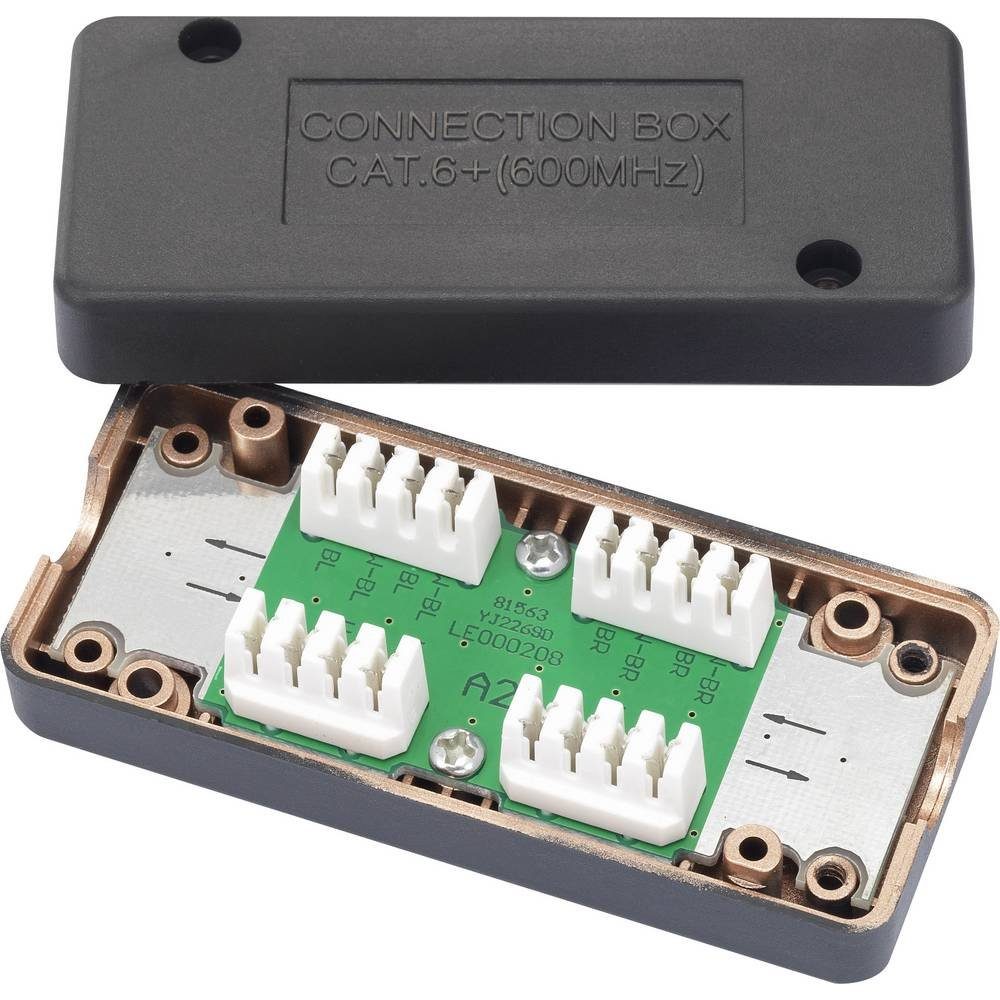 Renkforce Netzwerk-Adapter CAT metallisiert Connection Box, 6A